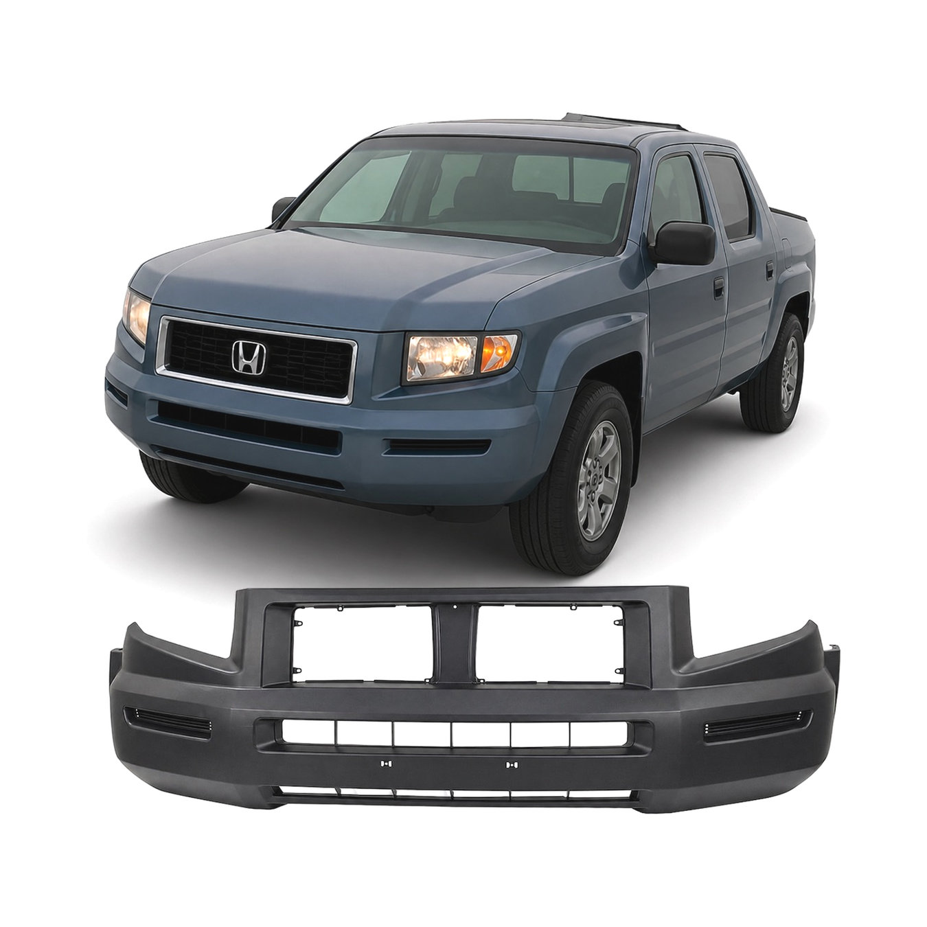Dodge Ram Front Bumper Cover
