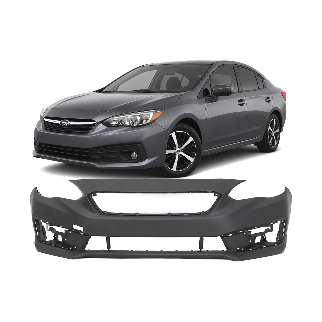 2020 - 2023 Subaru Impreza Front Bumper Cover