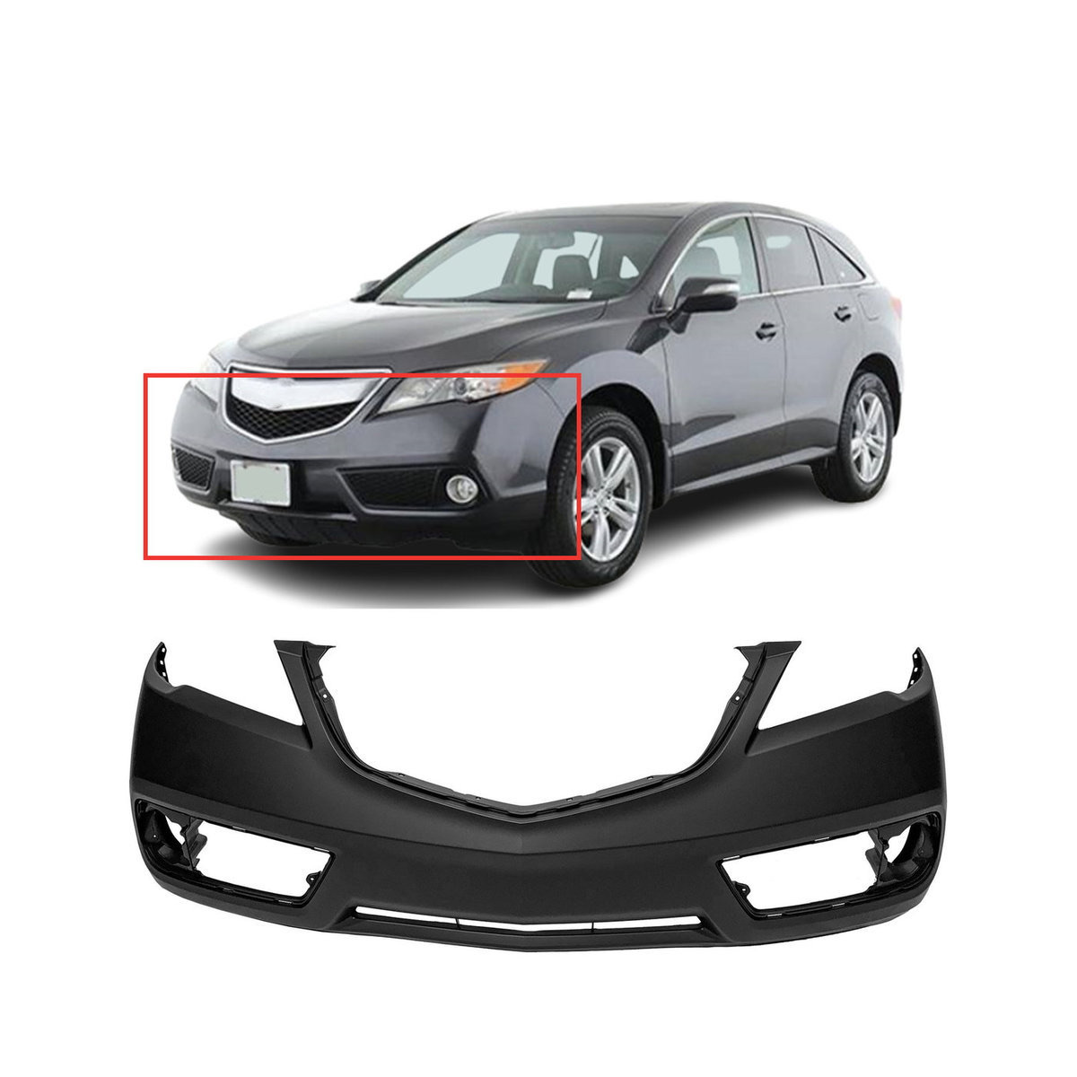 Dodge Ram Front Bumper Cover