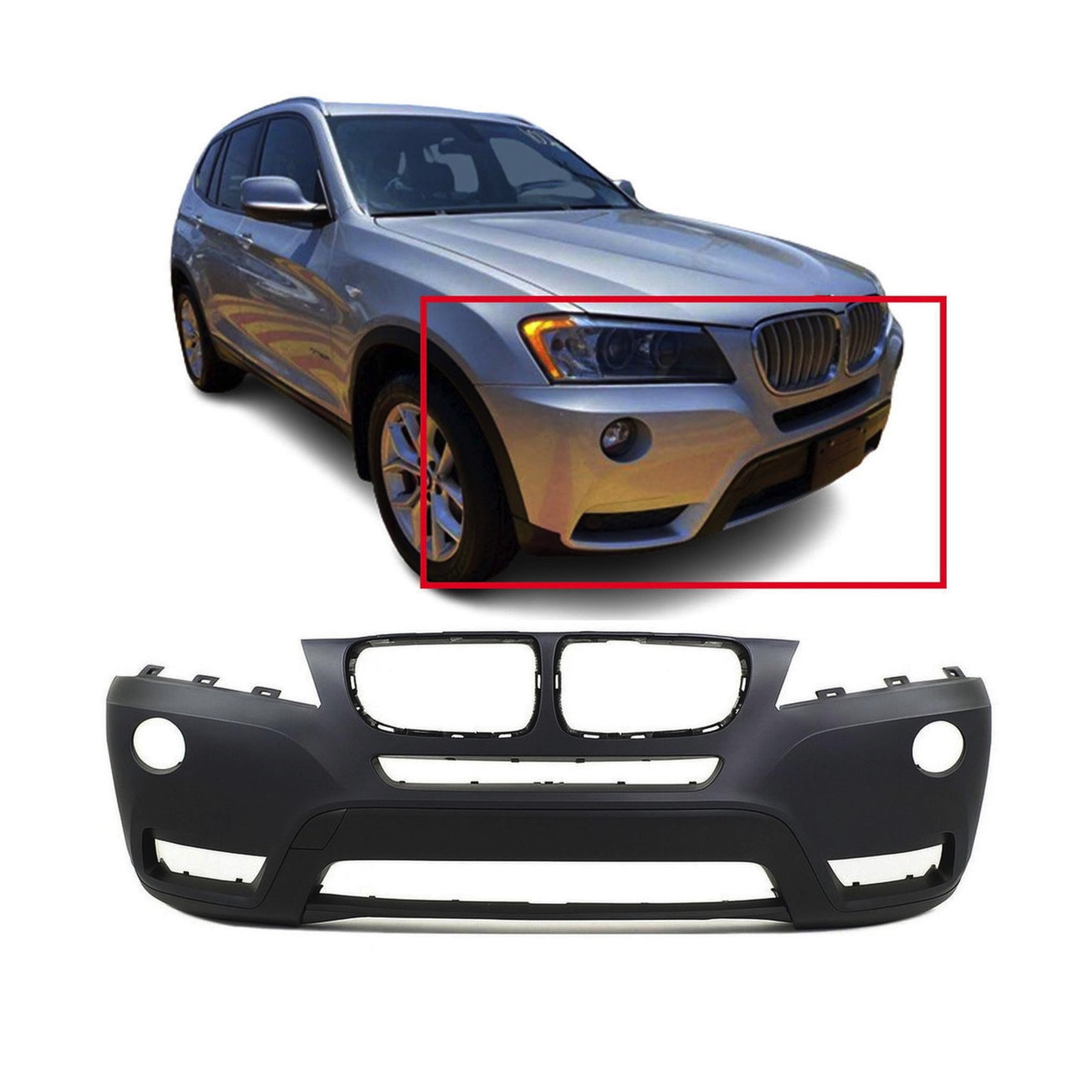 Dodge Ram Front Bumper Cover