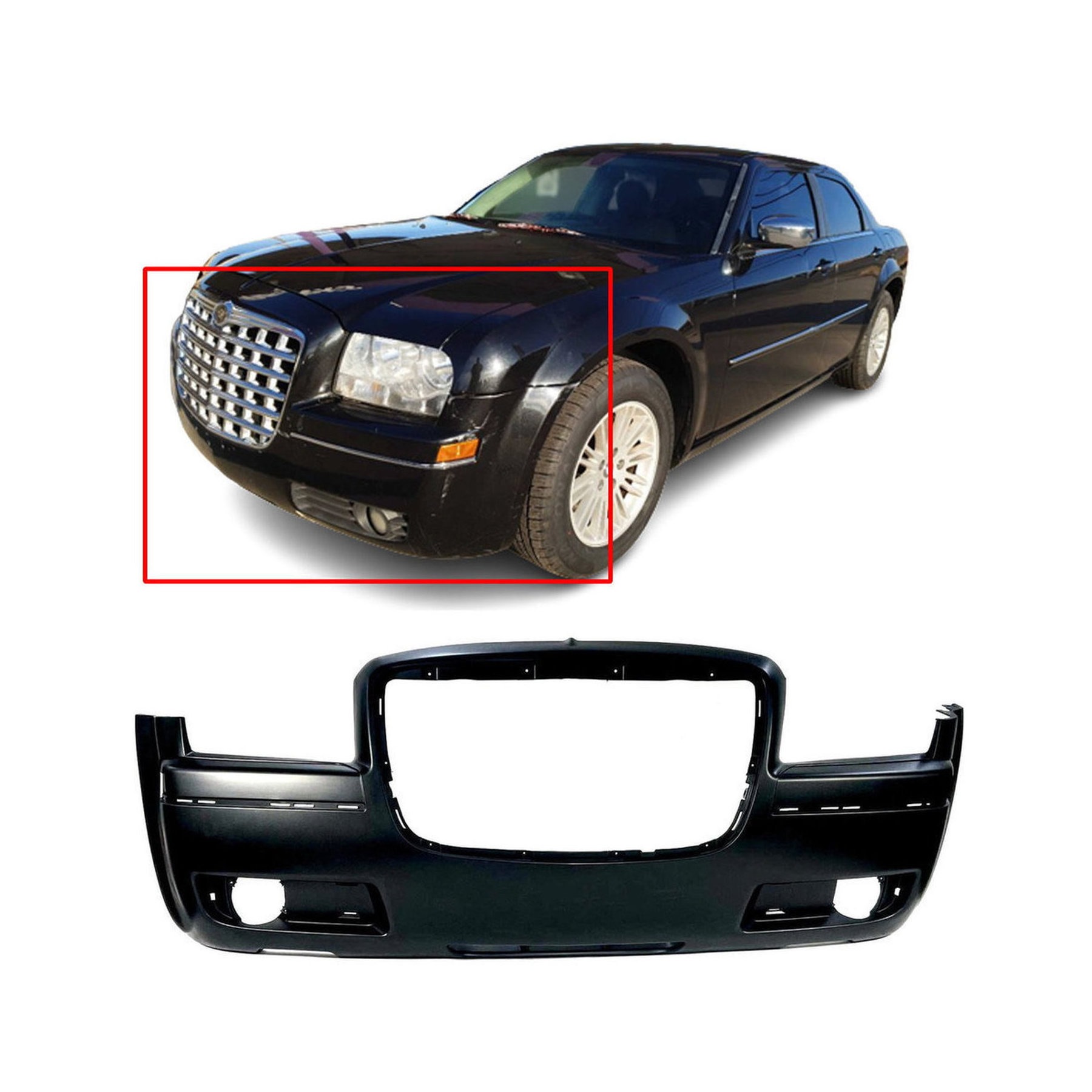 Dodge Ram Front Bumper Cover