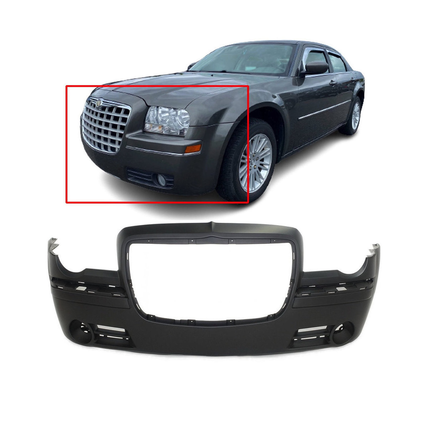 Dodge Ram Front Bumper Cover