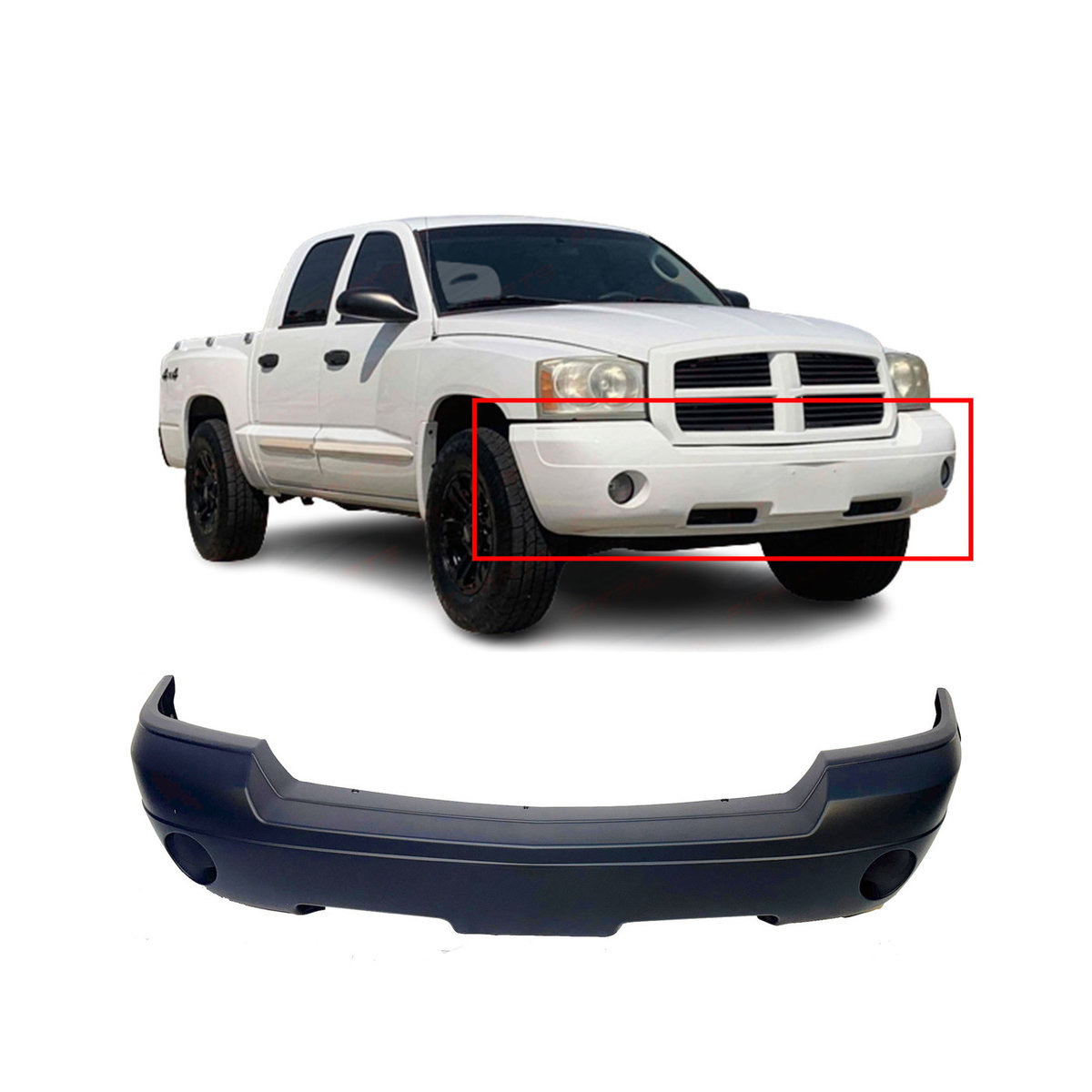 Dodge Ram Front Bumper Cover