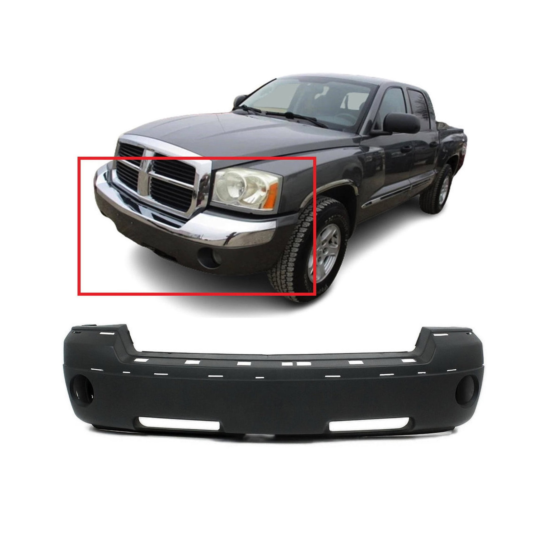 Dodge Ram Front Bumper Cover