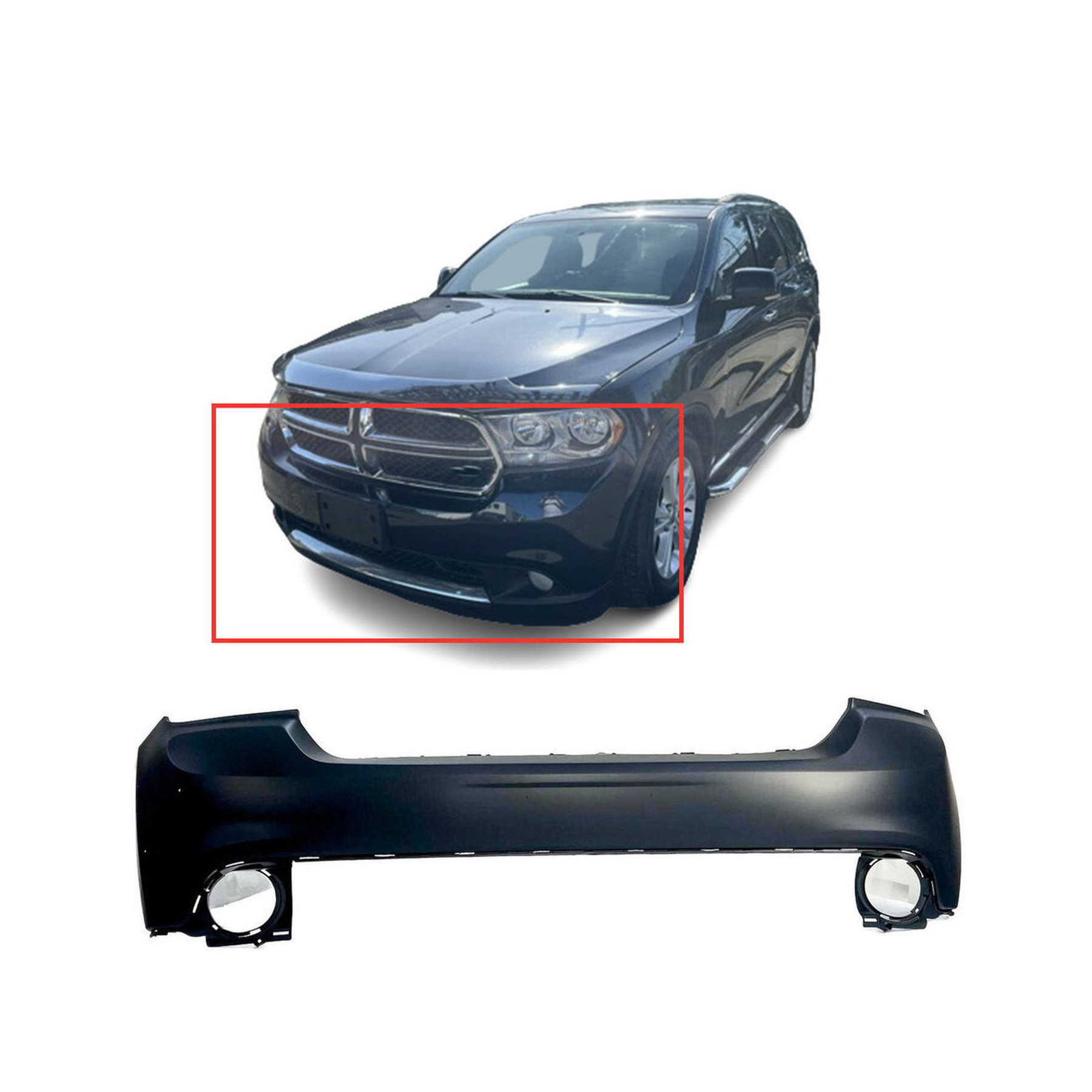 Dodge Ram Front Bumper Cover