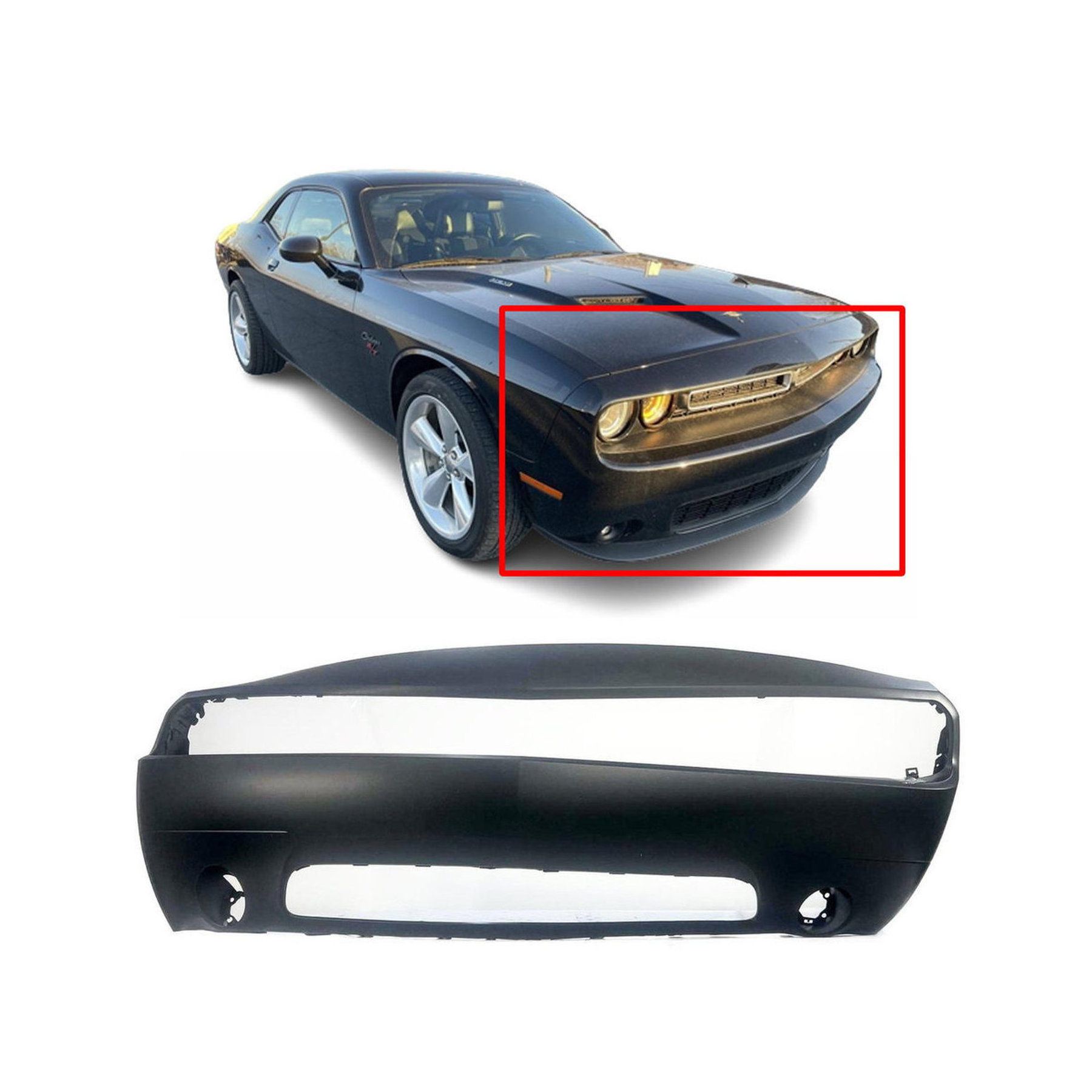 Dodge Ram Front Bumper Cover