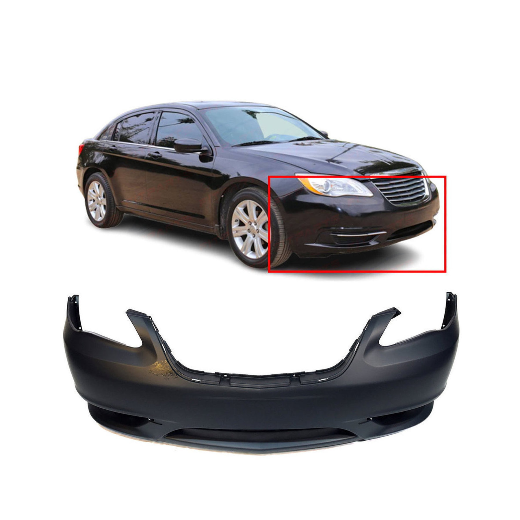Dodge Ram Front Bumper Cover