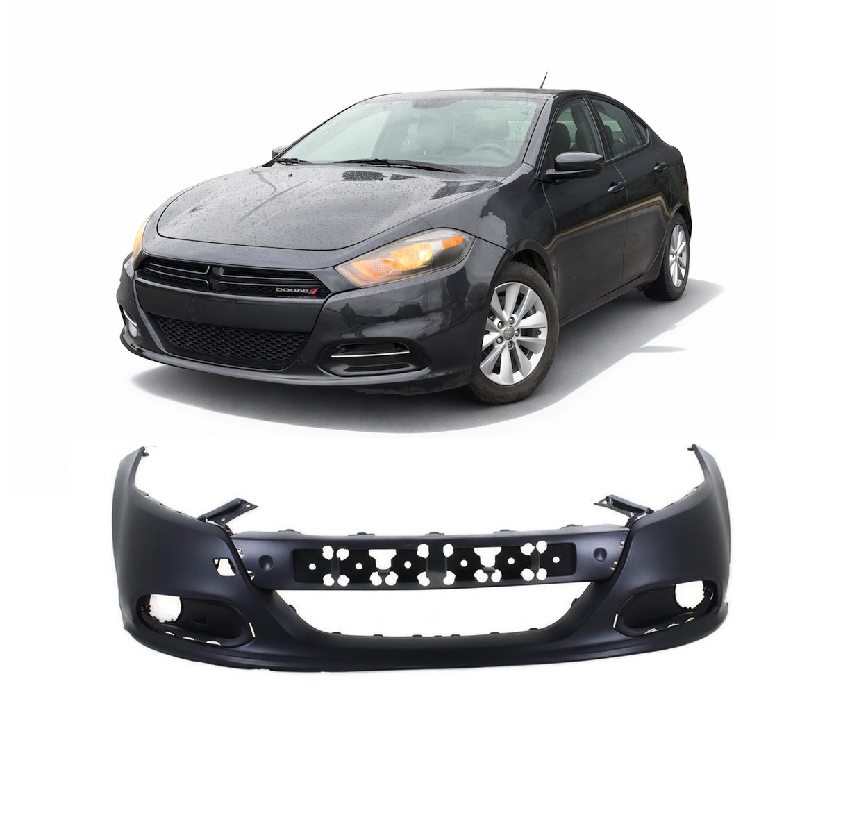 Dodge Ram Front Bumper Cover