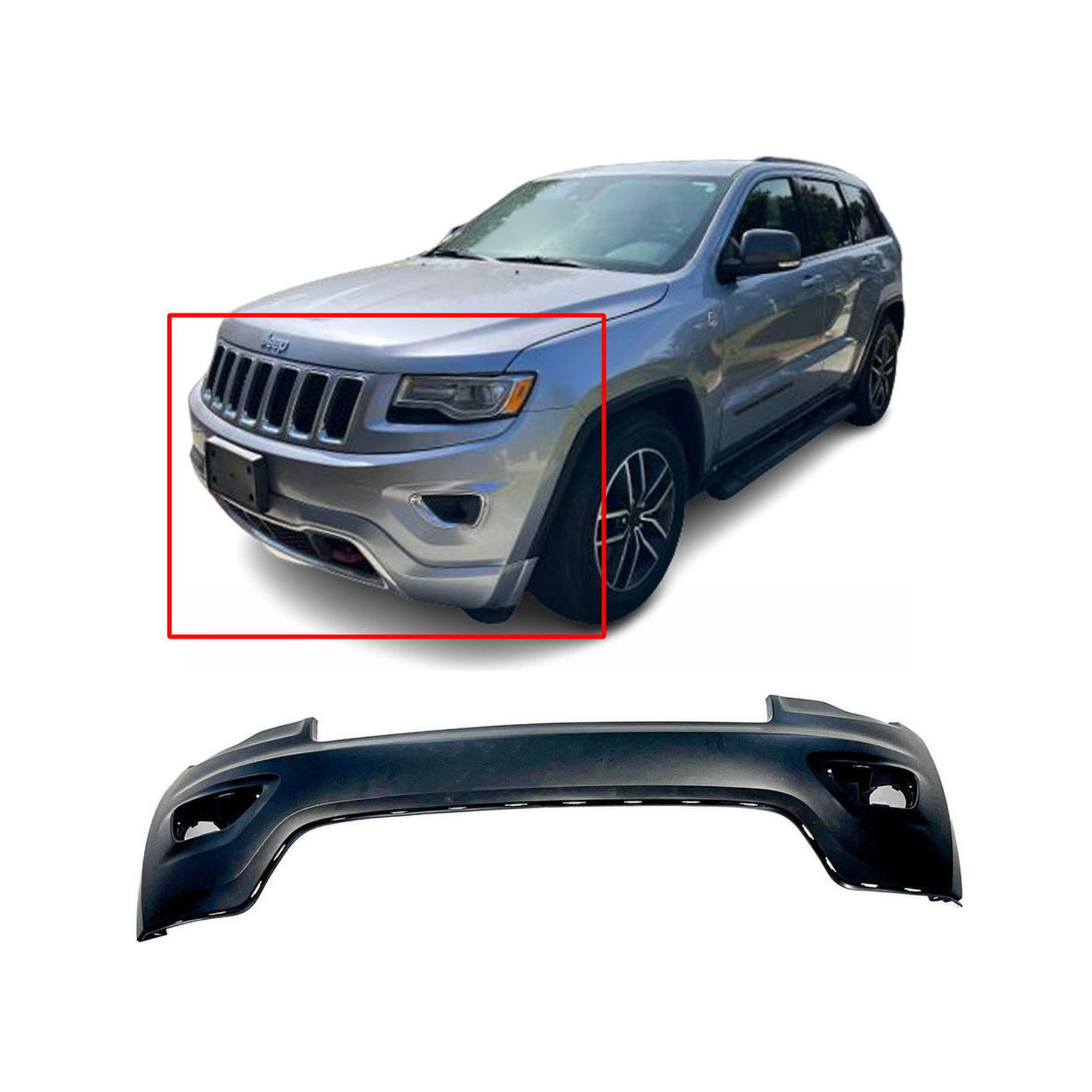 Dodge Ram Front Bumper Cover