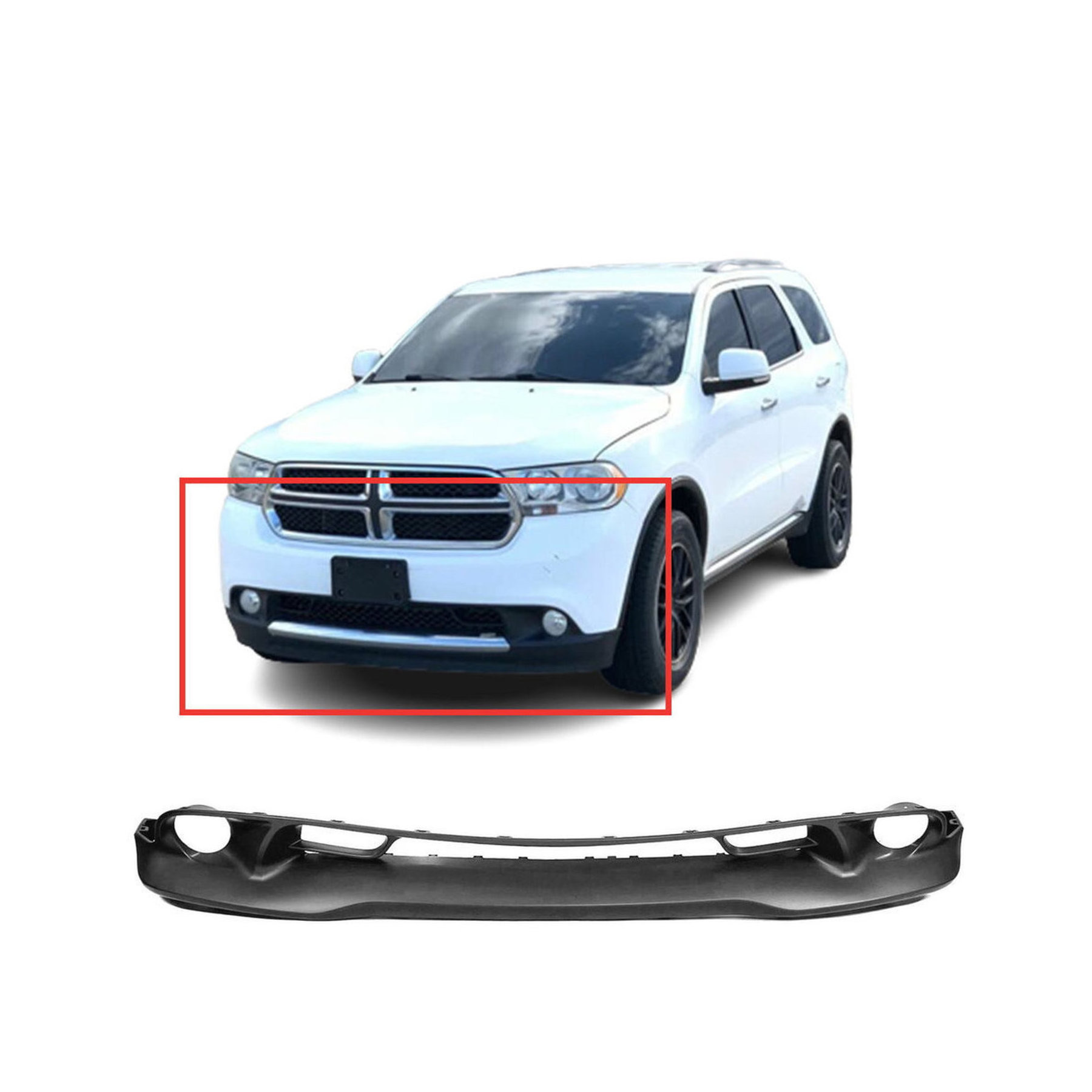 Dodge Ram Front Bumper Cover