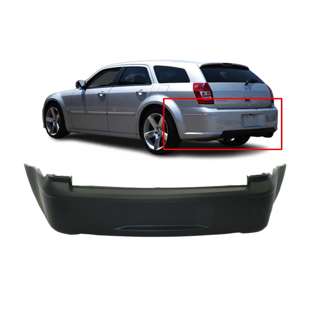 Dodge Ram Front Bumper Cover