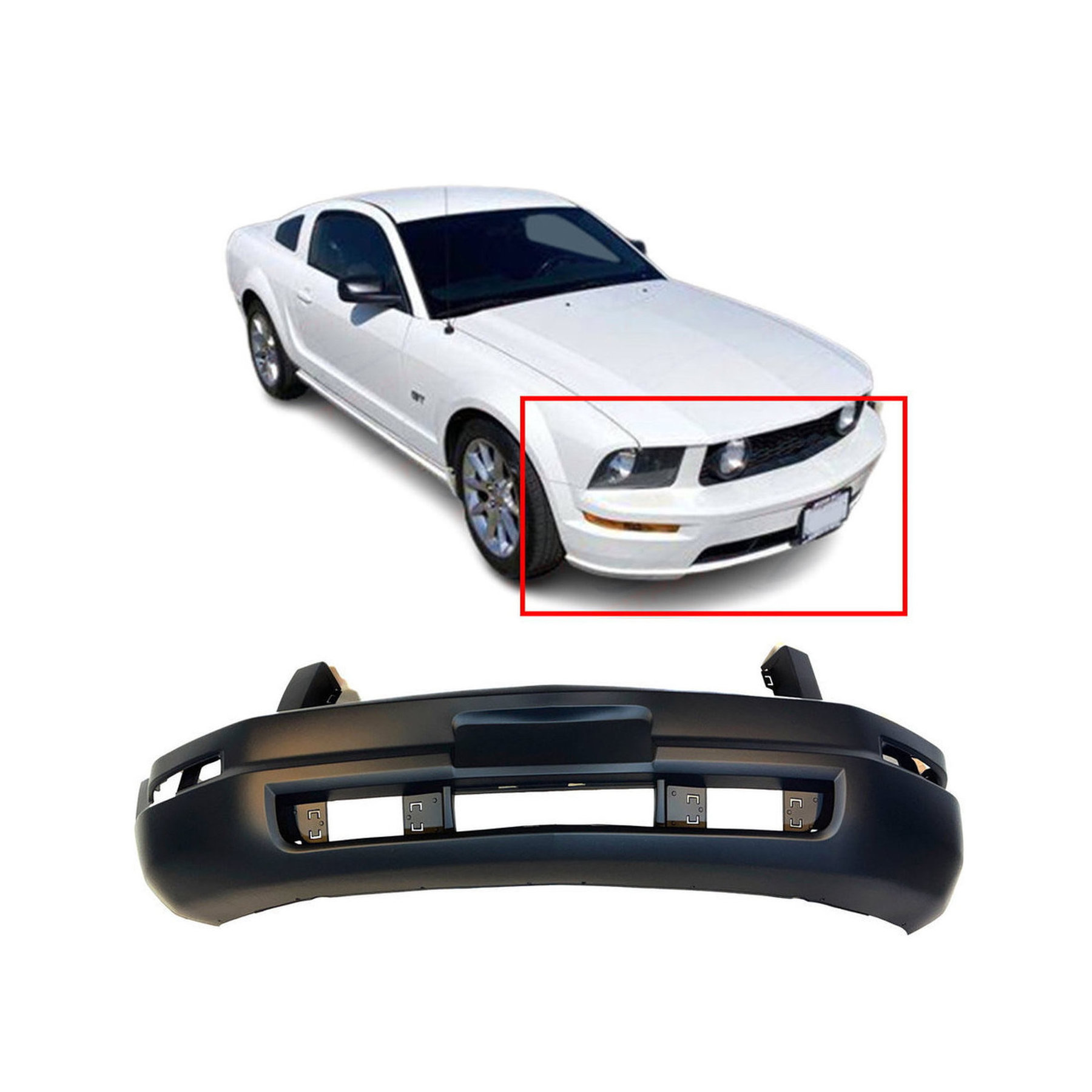 Dodge Ram Front Bumper Cover