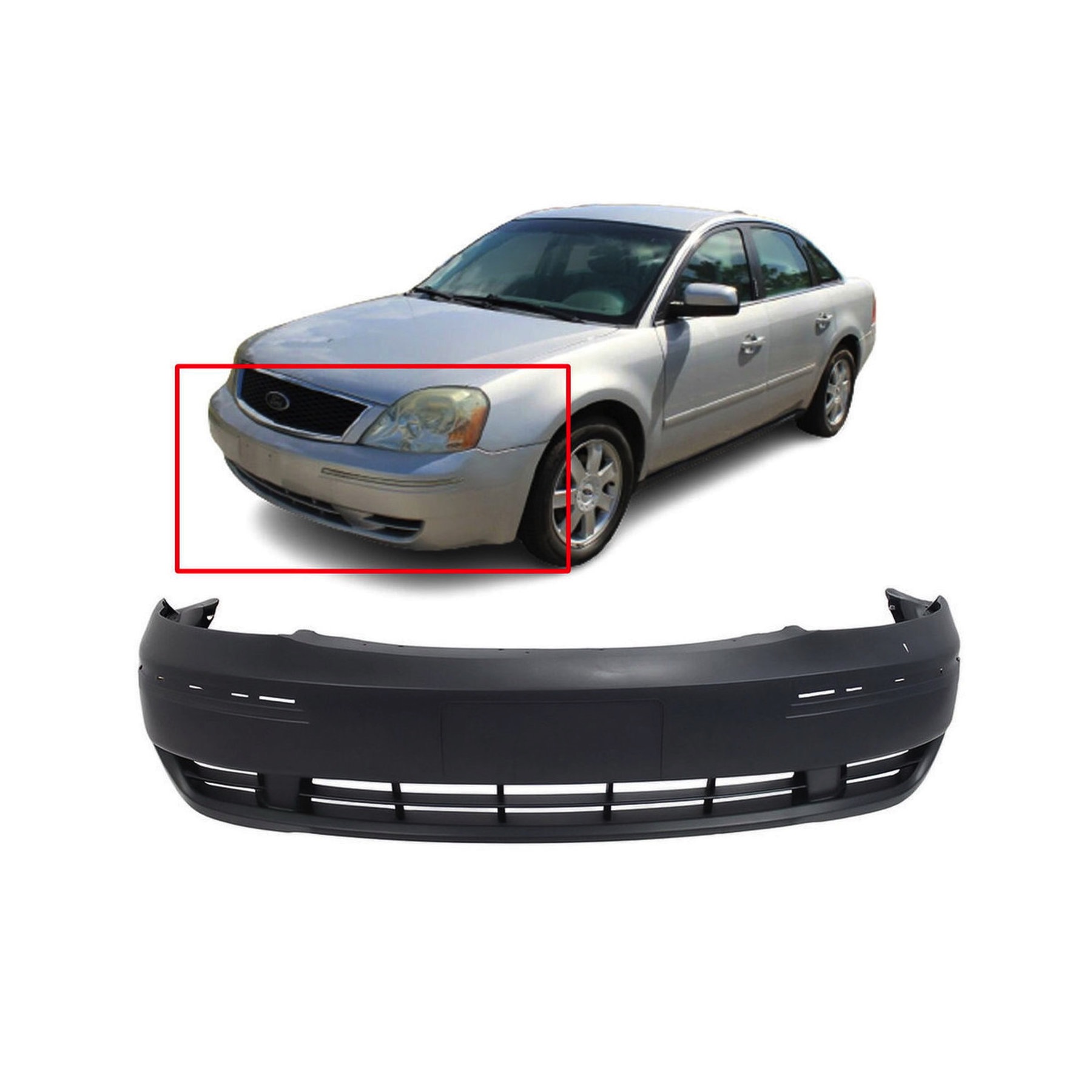 Dodge Ram Front Bumper Cover