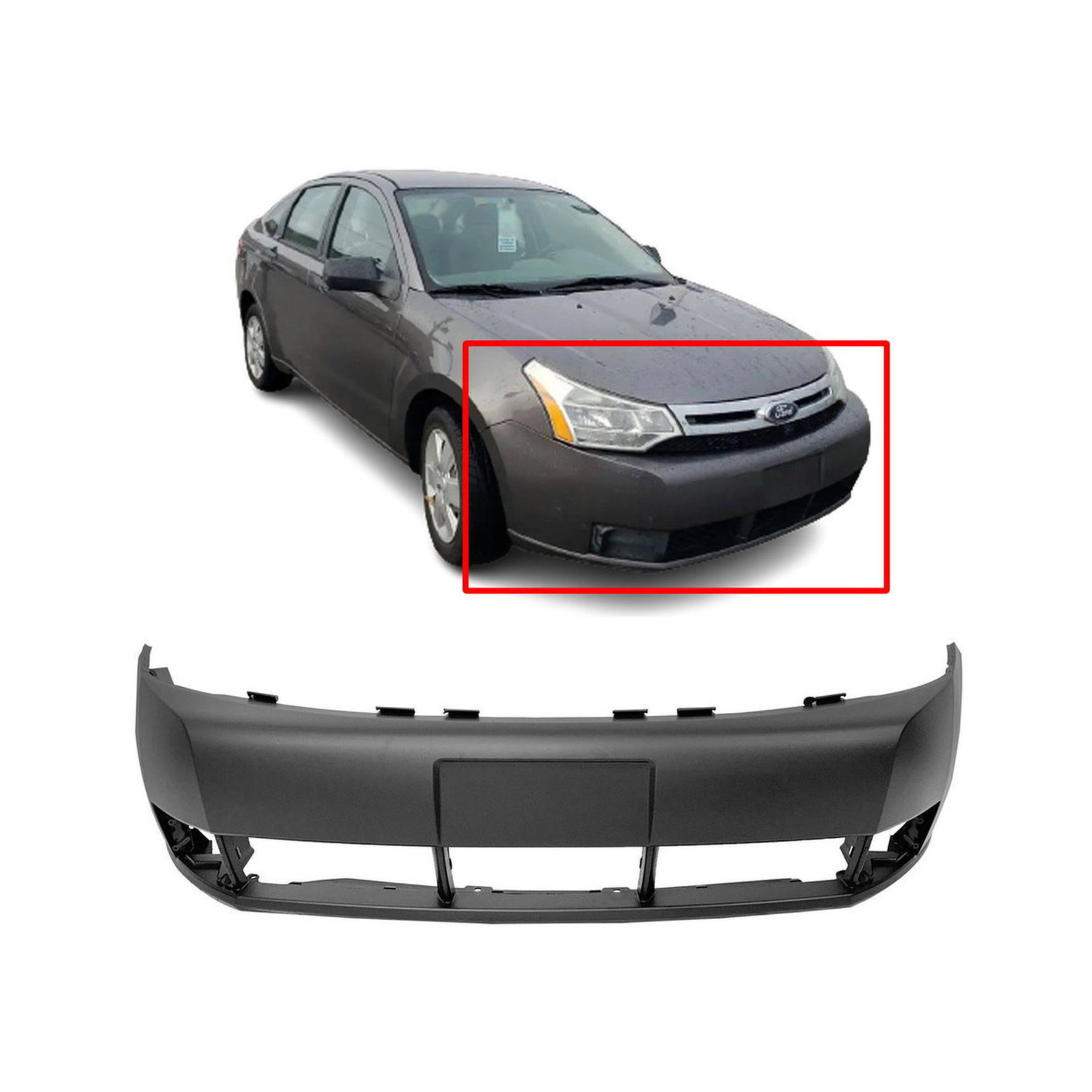 Dodge Ram Front Bumper Cover