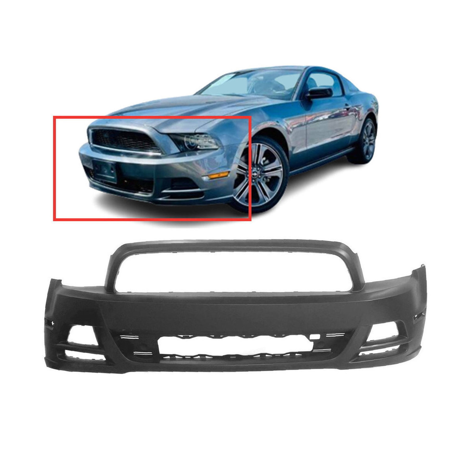 Dodge Ram Front Bumper Cover