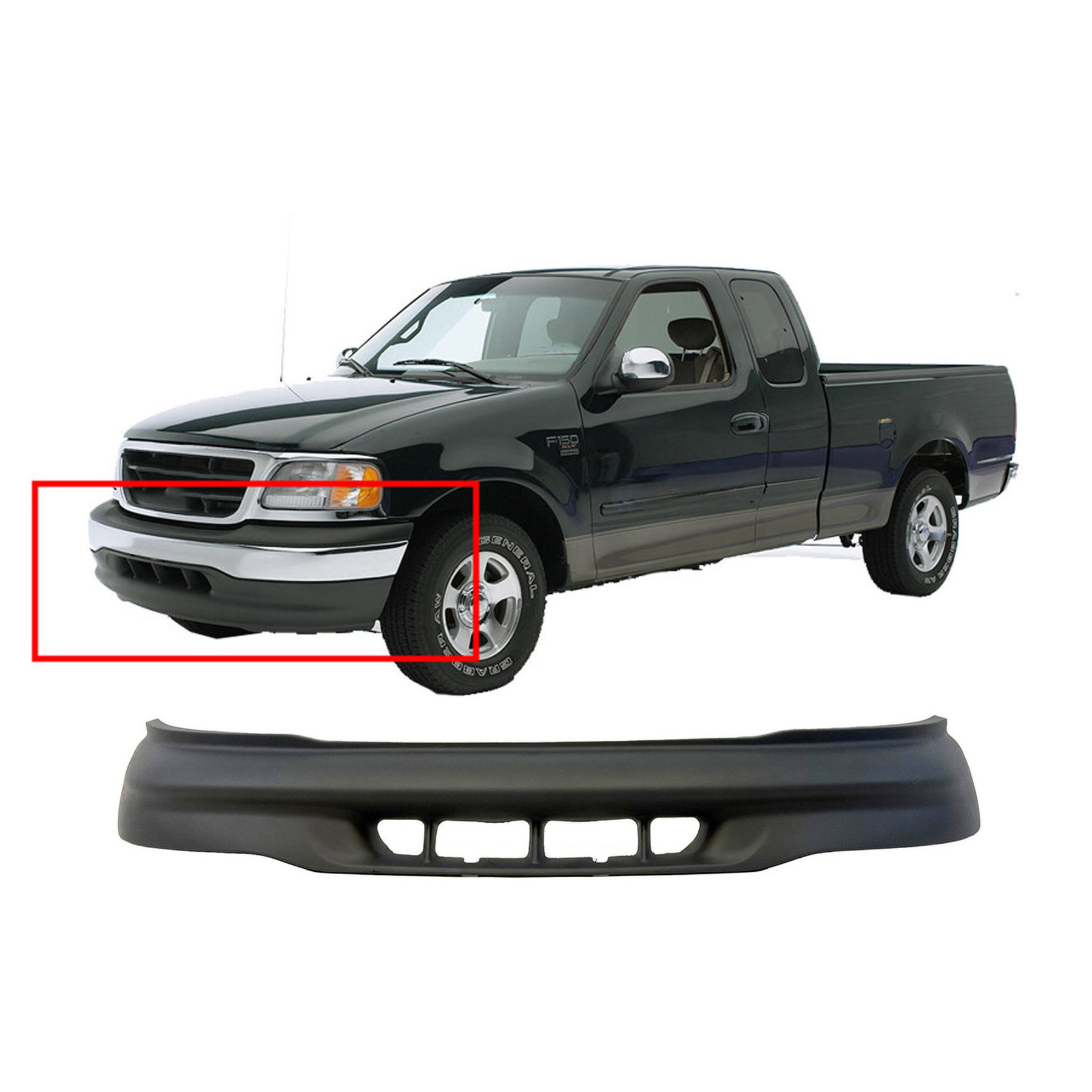 Dodge Ram Front Bumper Cover