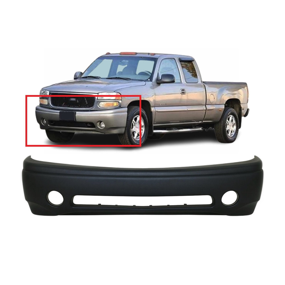 Dodge Ram Front Bumper Cover