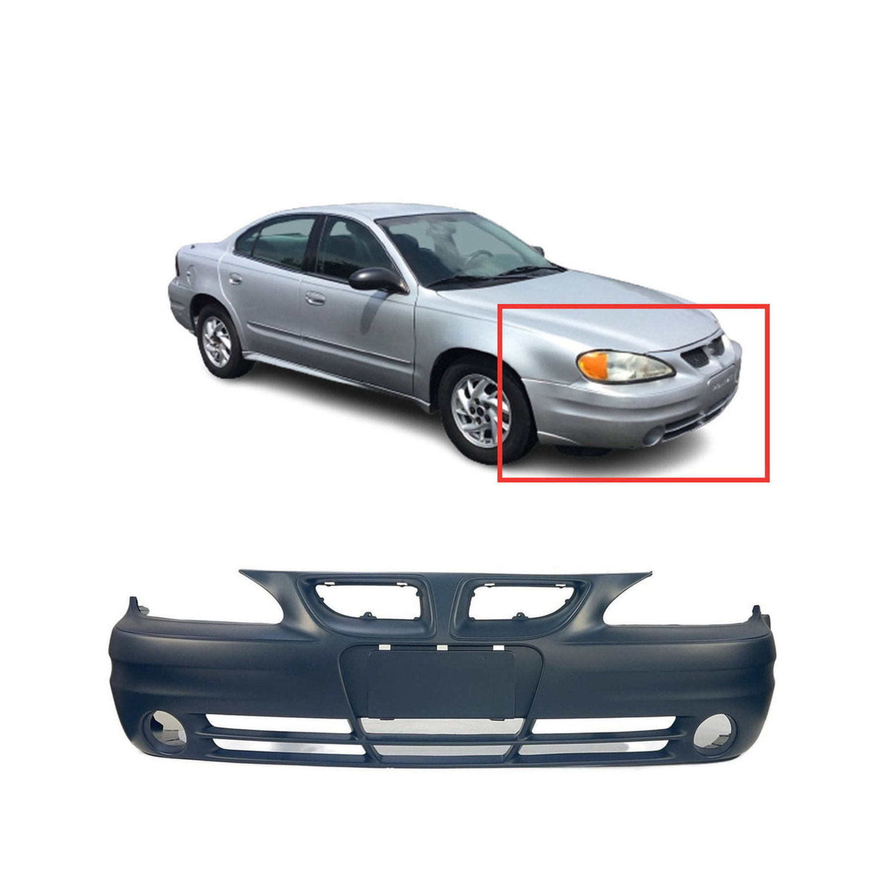Dodge Ram Front Bumper Cover