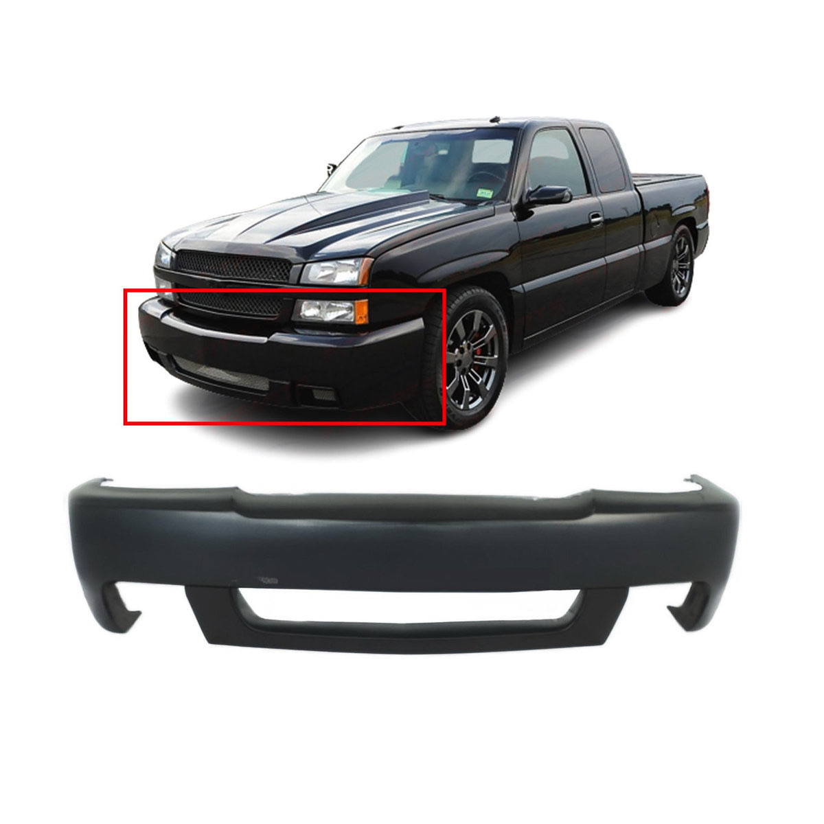 Dodge Ram Front Bumper Cover