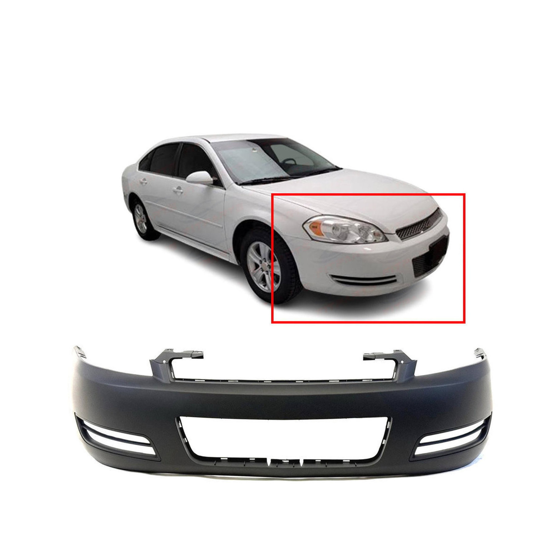 Dodge Ram Front Bumper Cover