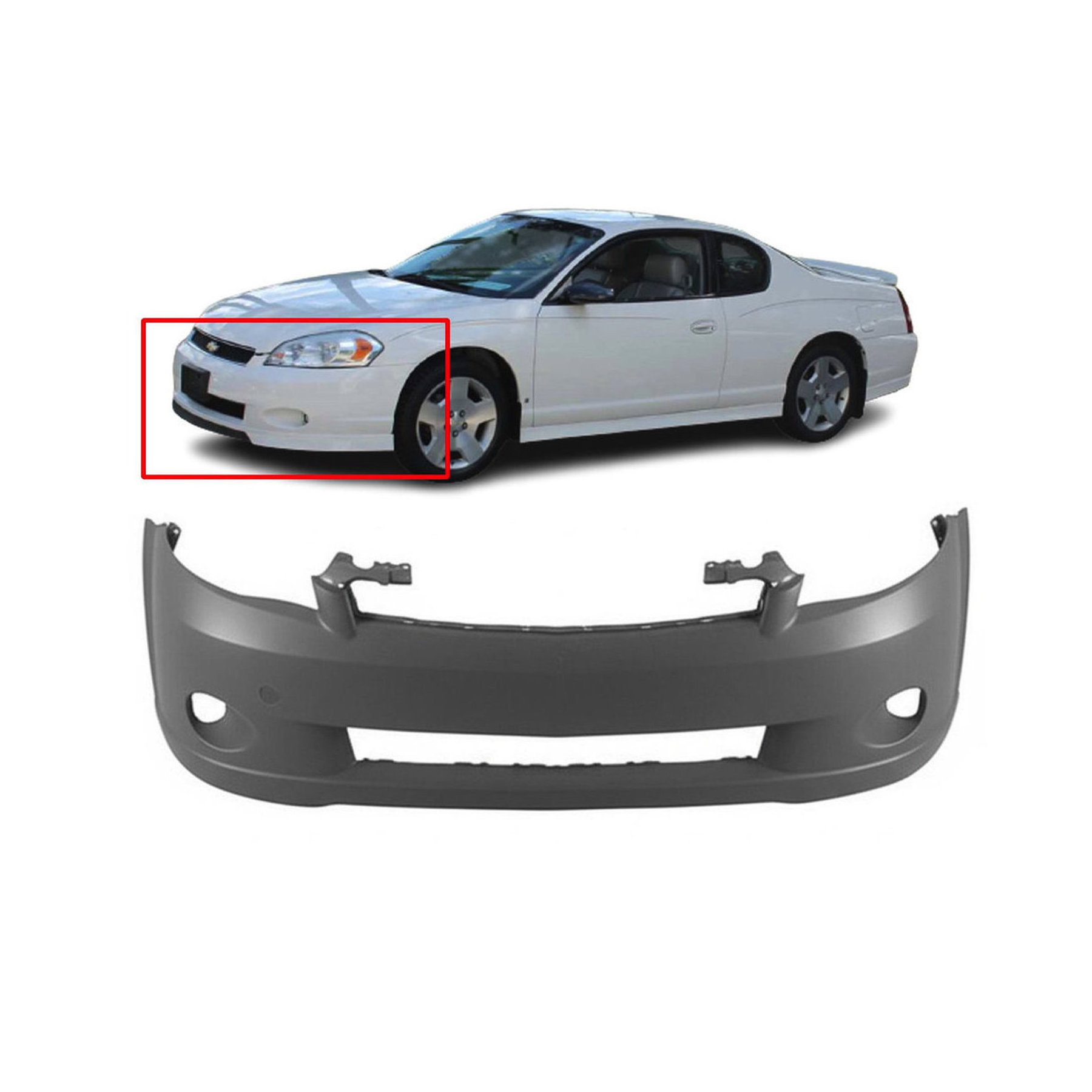 Dodge Ram Front Bumper Cover