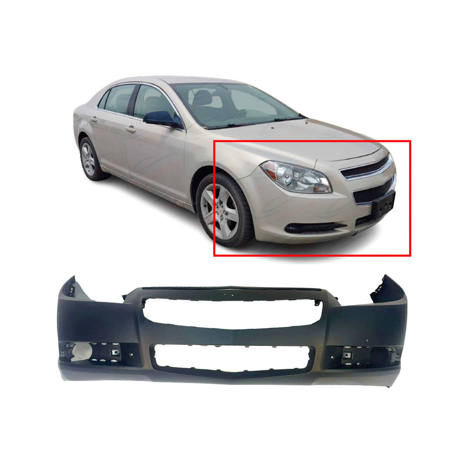 Dodge Ram Front Bumper Cover