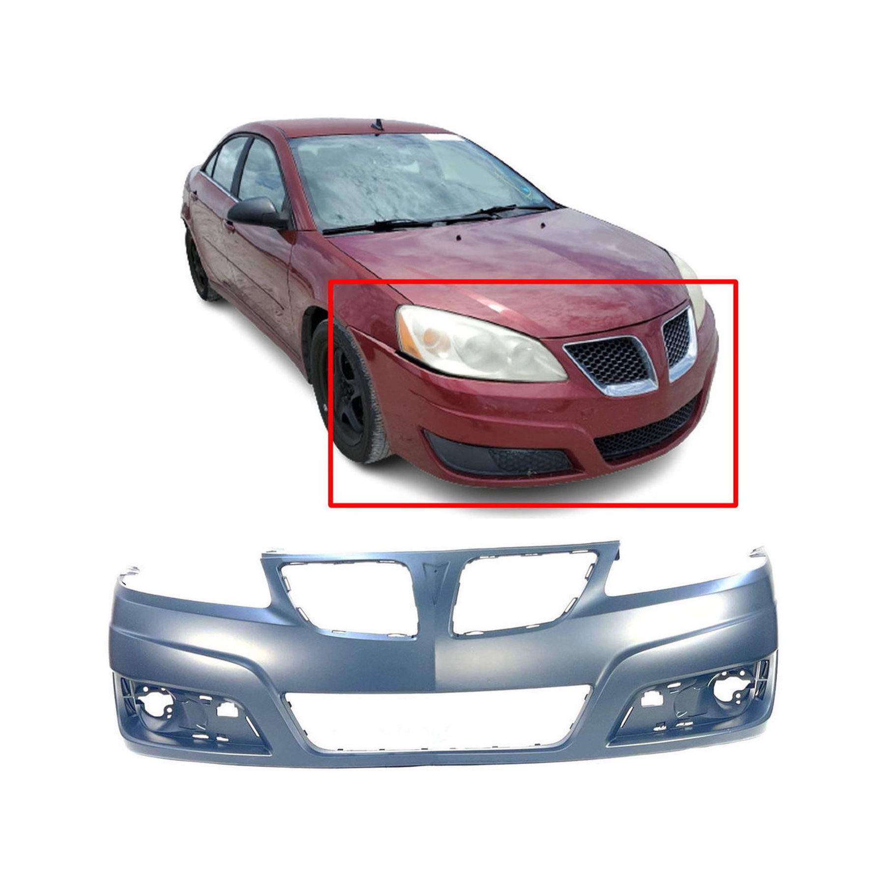 Dodge Ram Front Bumper Cover