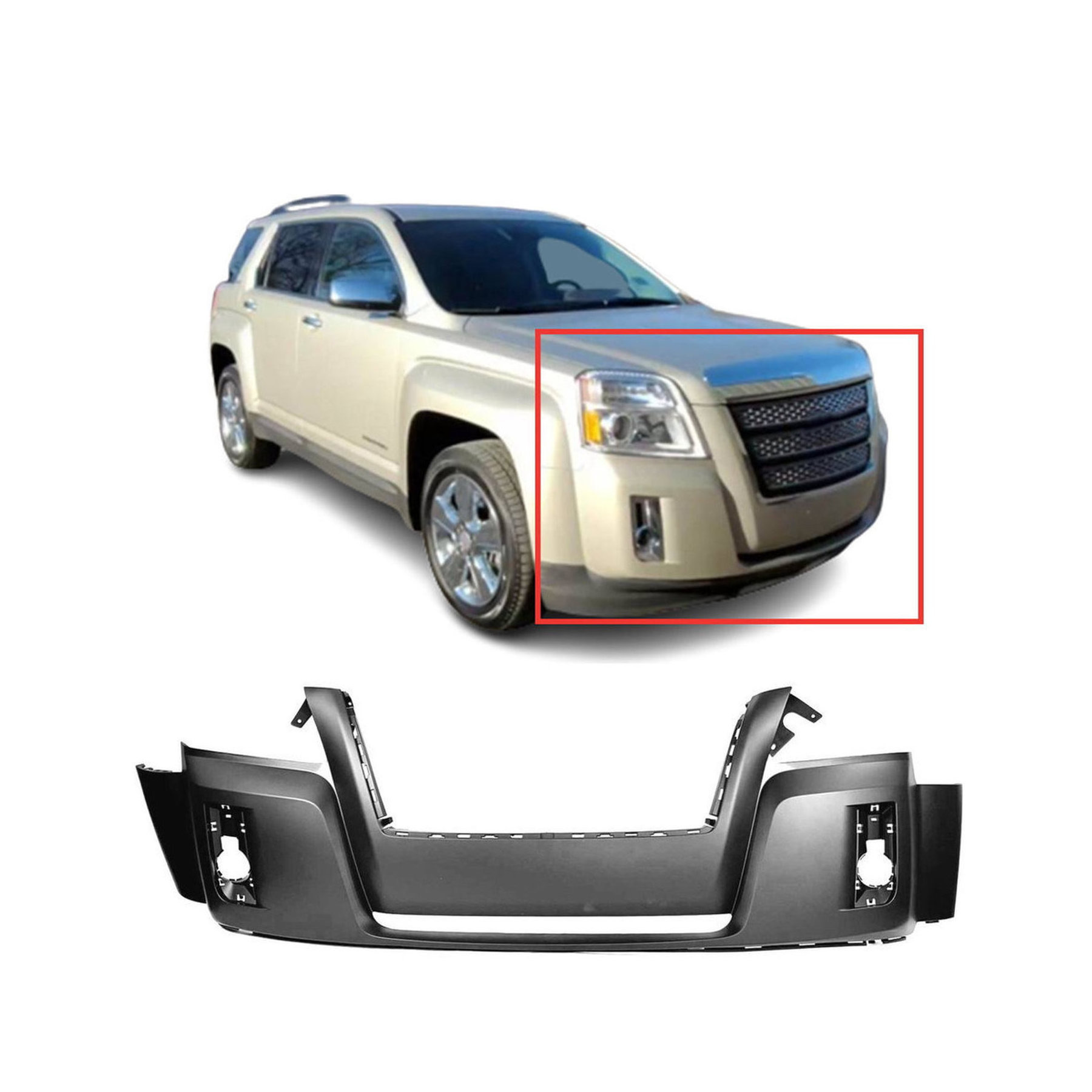 Dodge Ram Front Bumper Cover
