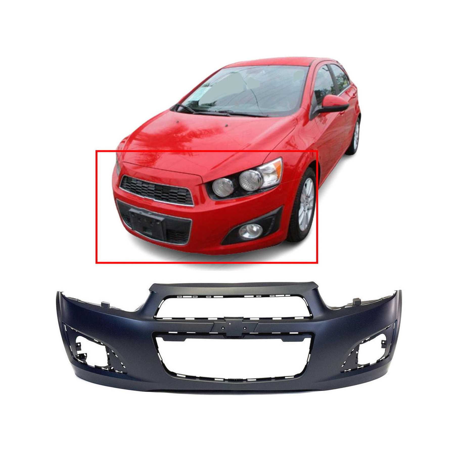 Dodge Ram Front Bumper Cover