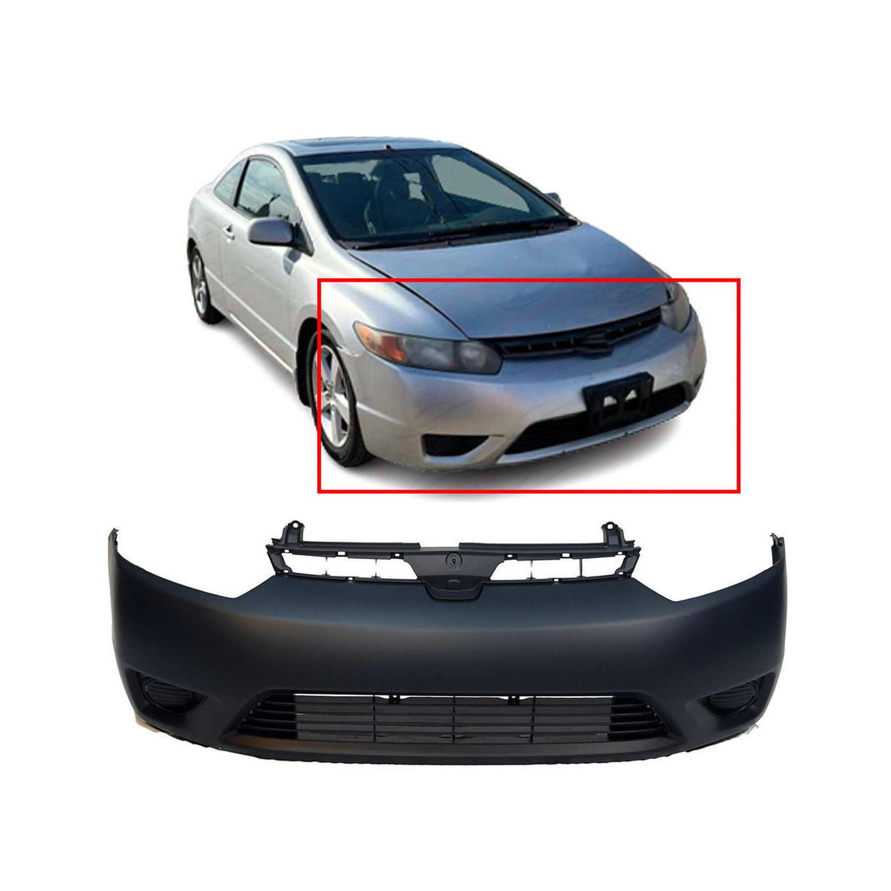 Dodge Ram Front Bumper Cover