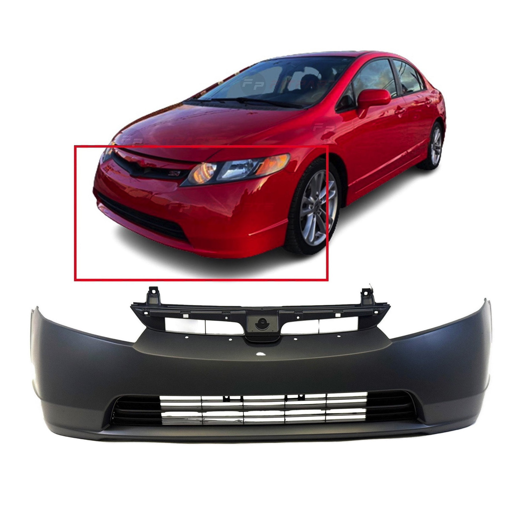 Dodge Ram Front Bumper Cover