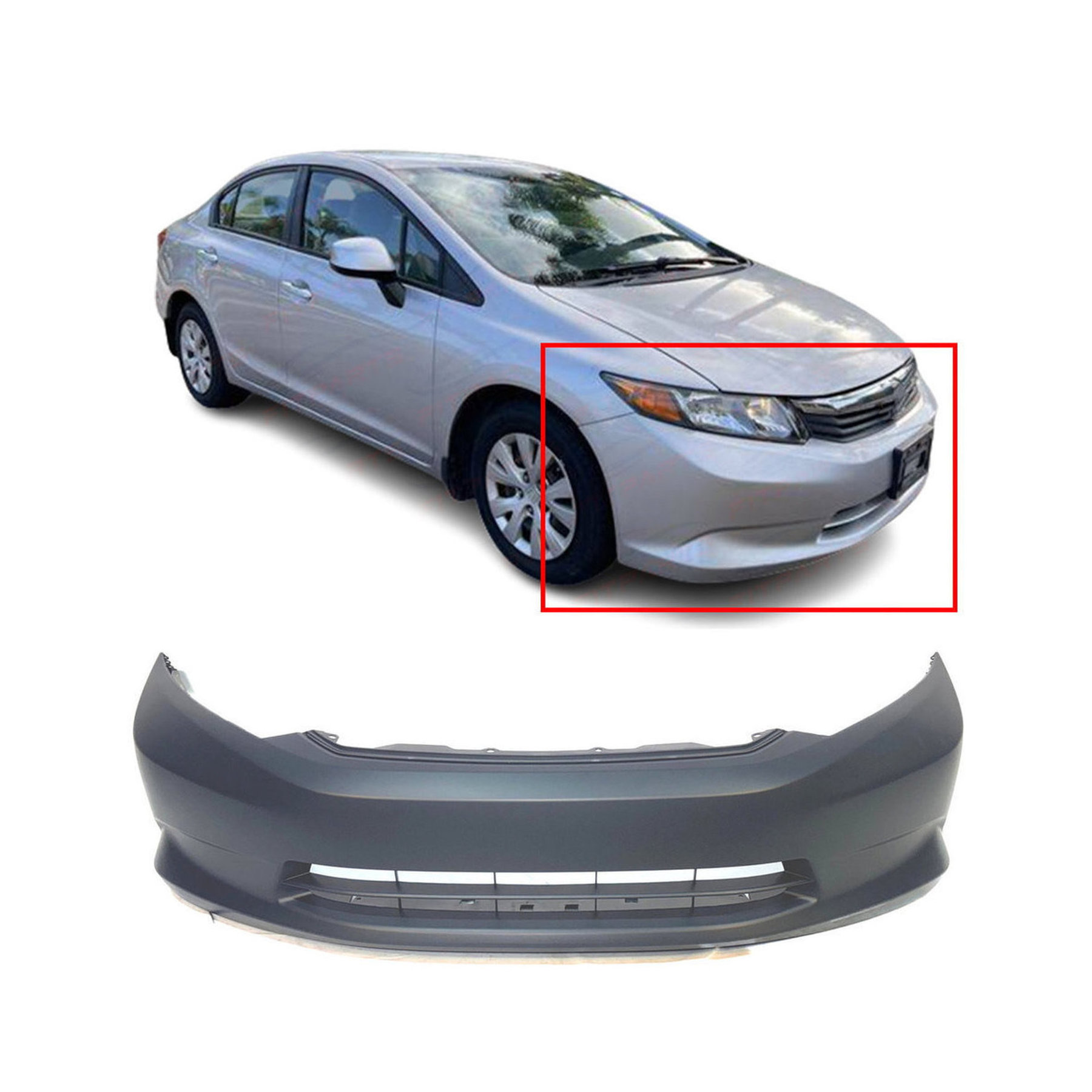 Dodge Ram Front Bumper Cover