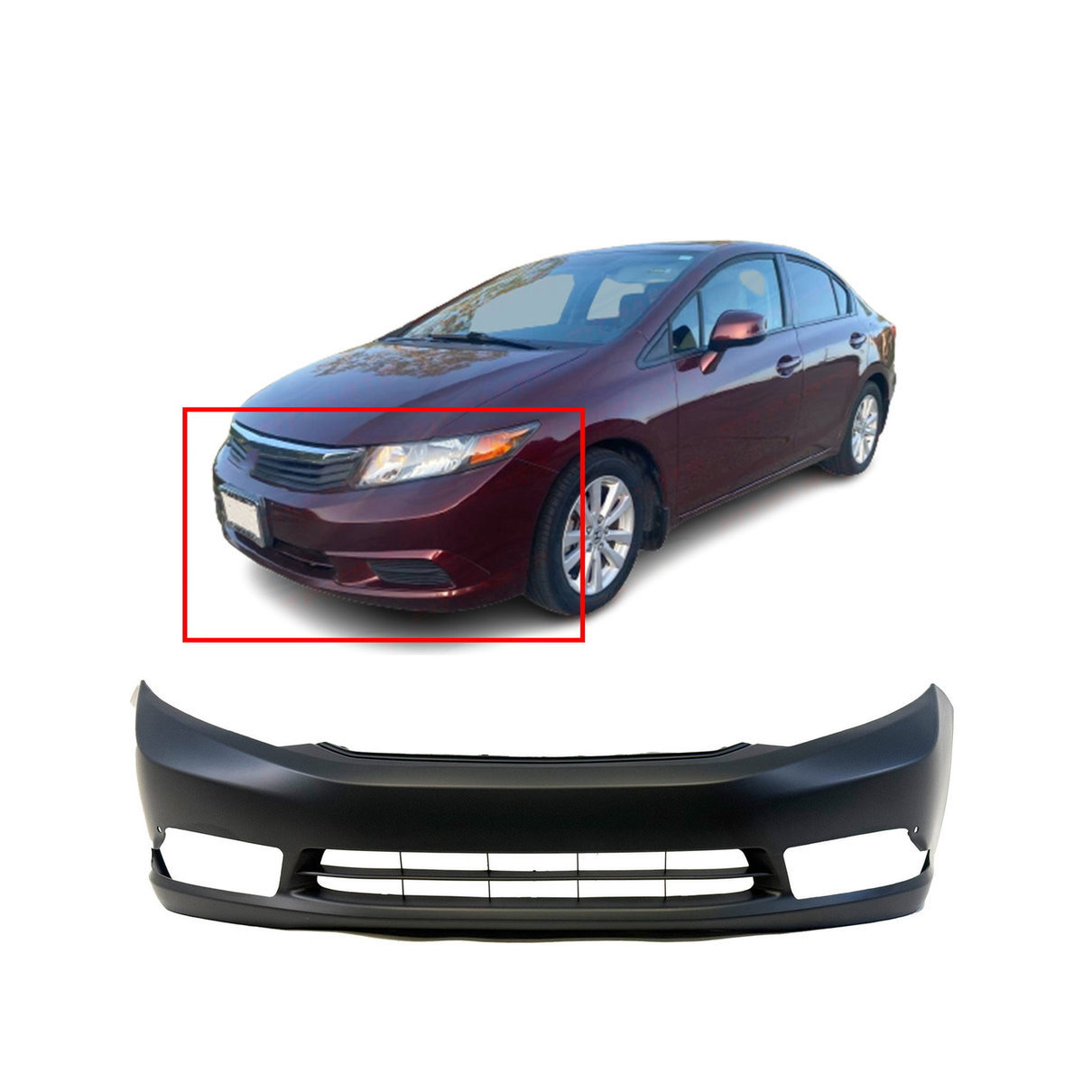 Dodge Ram Front Bumper Cover