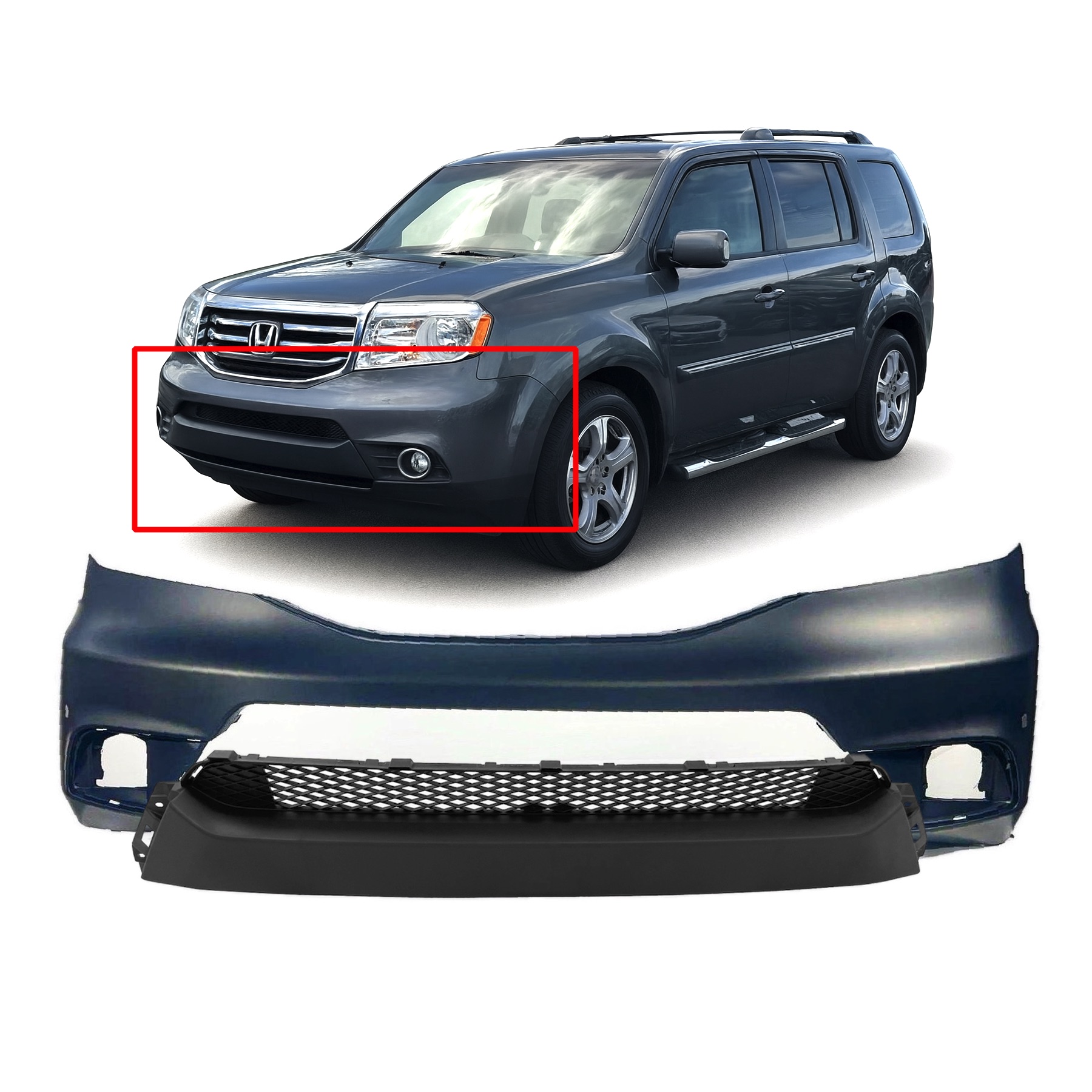 Dodge Ram Front Bumper Cover