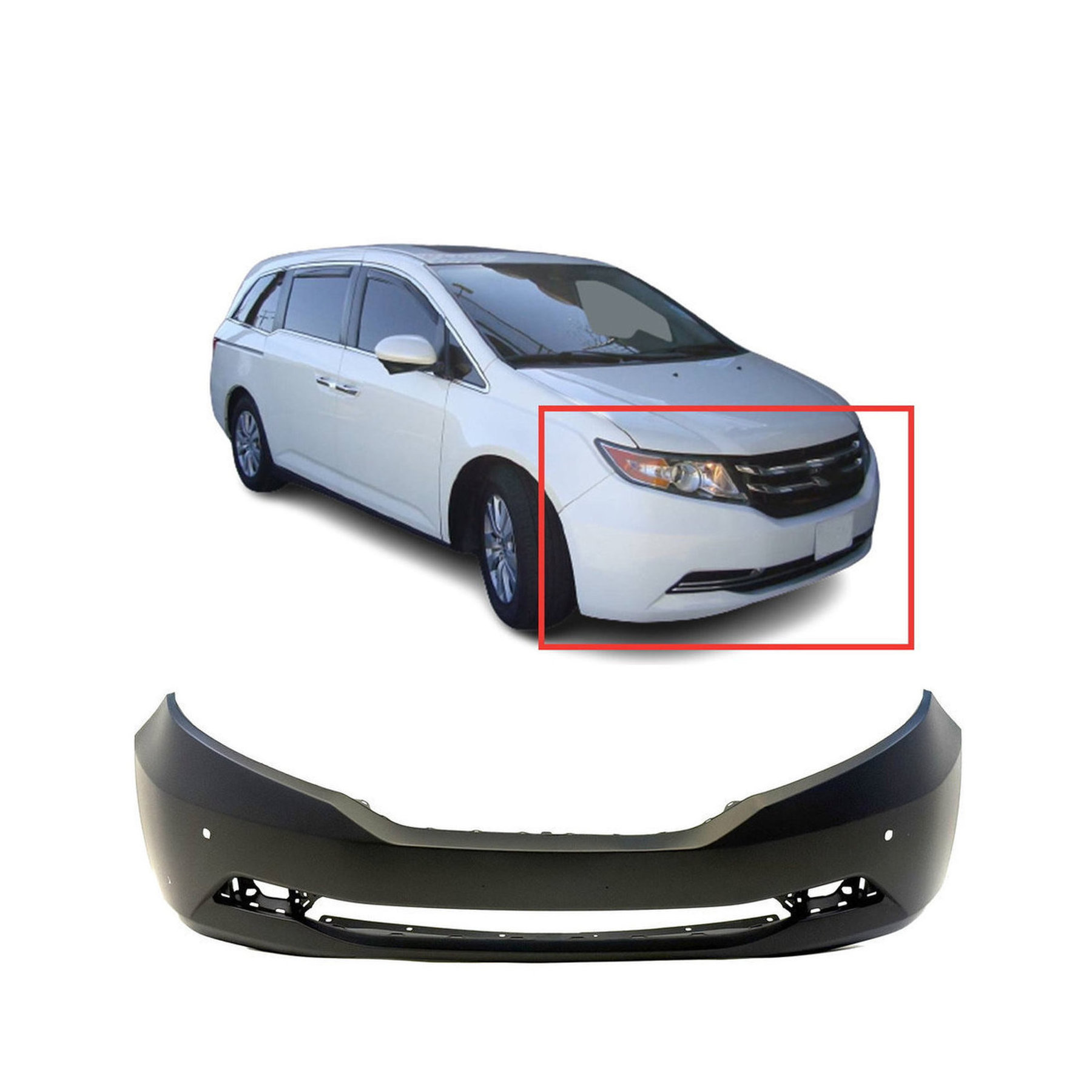 Dodge Ram Front Bumper Cover