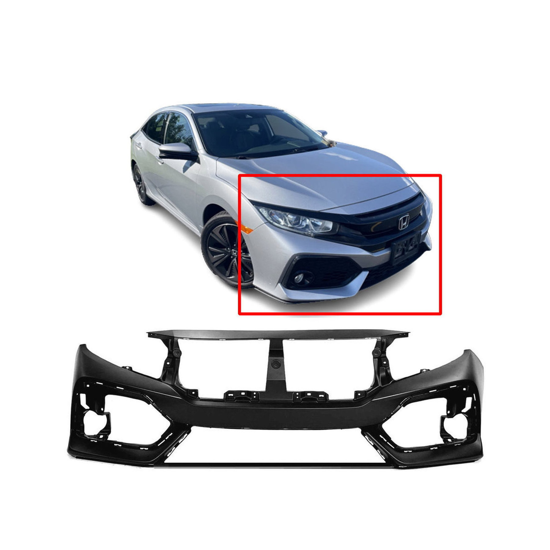 Dodge Ram Front Bumper Cover
