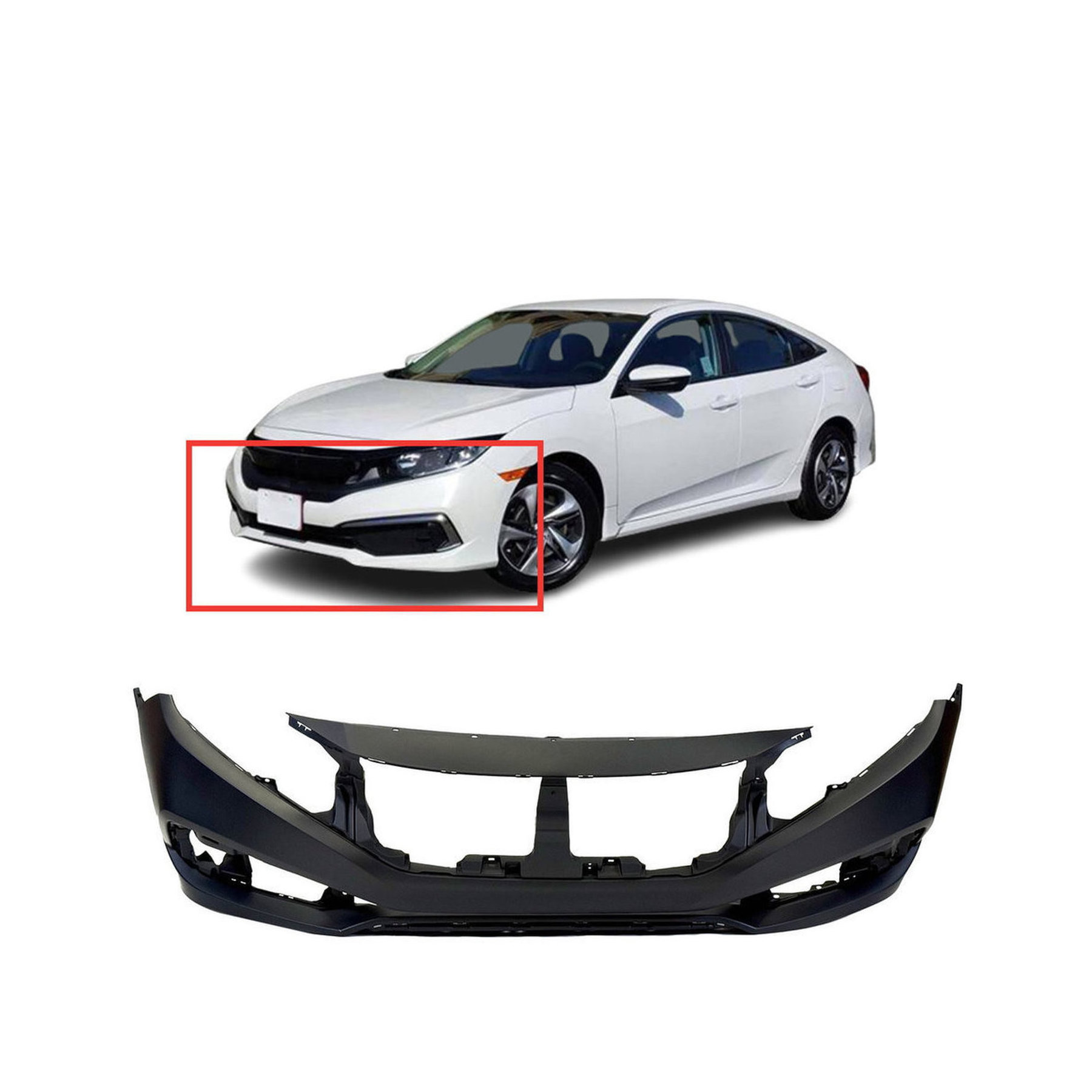 Dodge Ram Front Bumper Cover