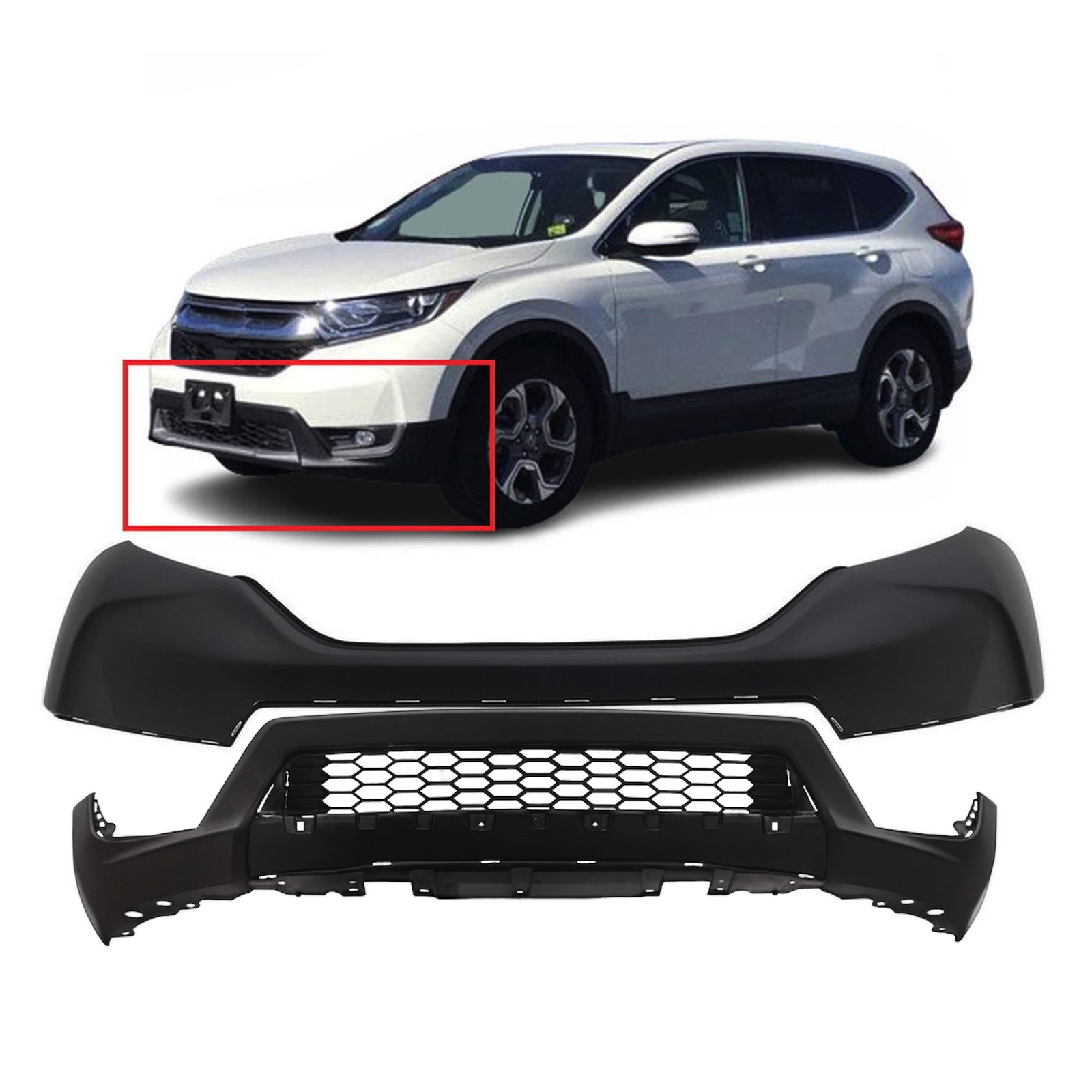 Dodge Ram Front Bumper Cover