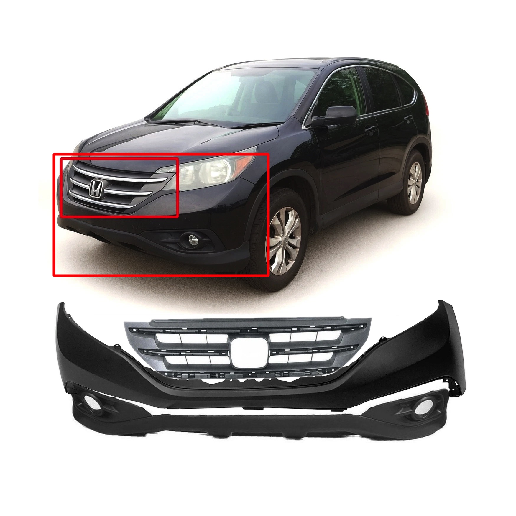 Dodge Ram Front Bumper Cover