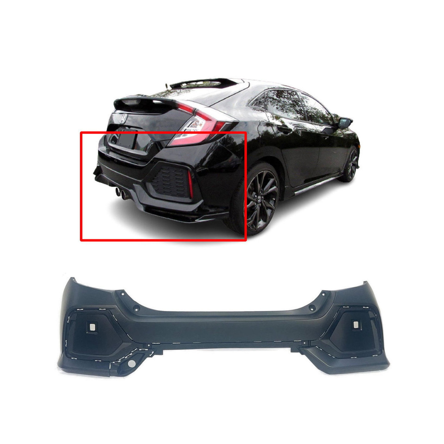 Dodge Ram Front Bumper Cover