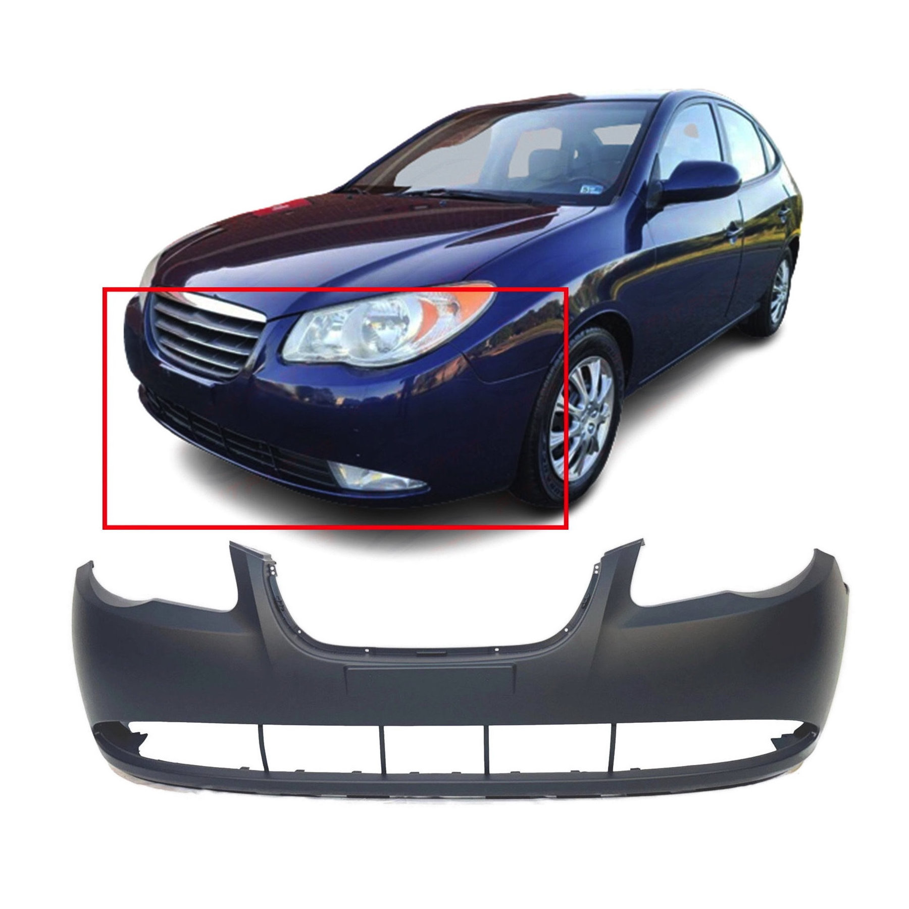 Dodge Ram Front Bumper Cover