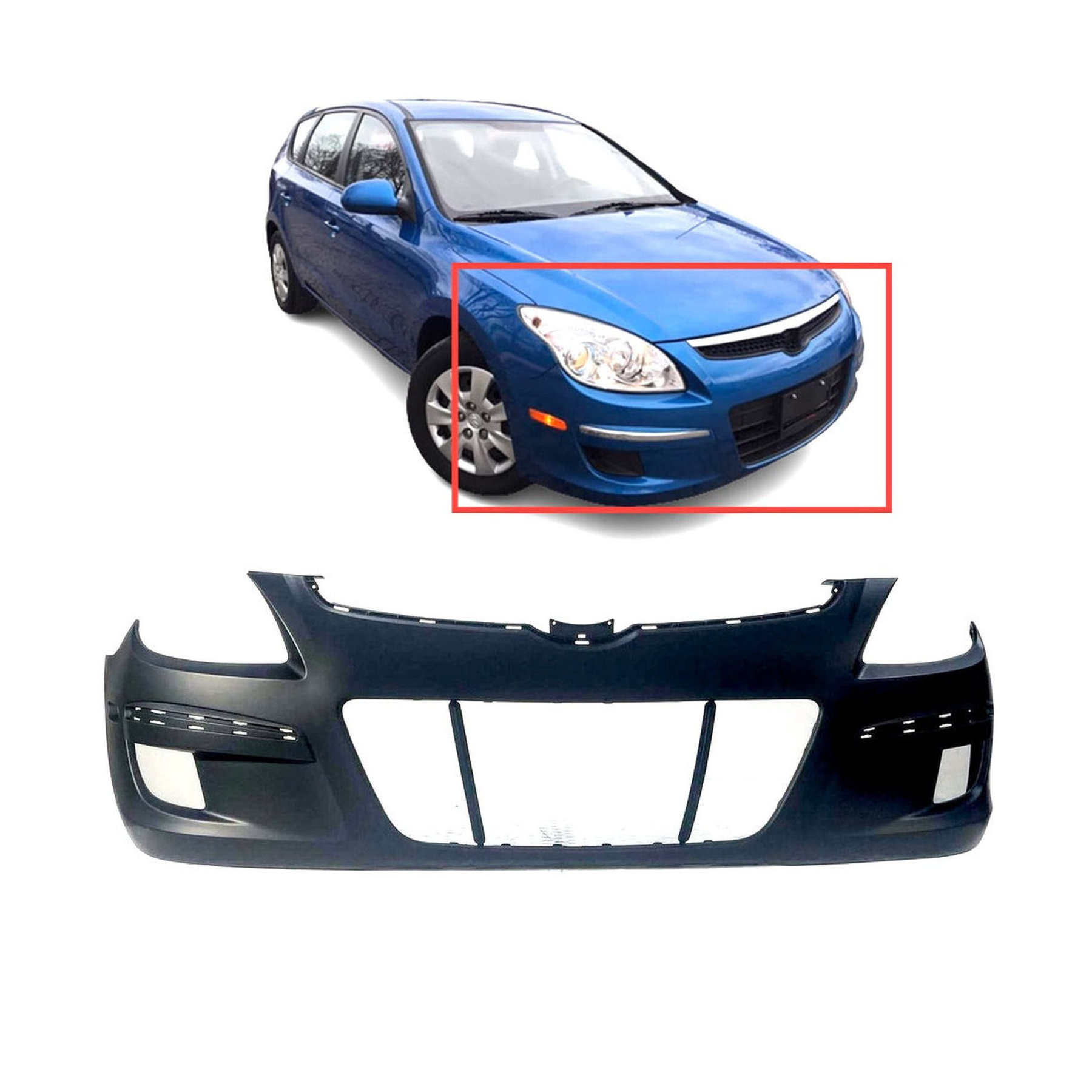 Dodge Ram Front Bumper Cover