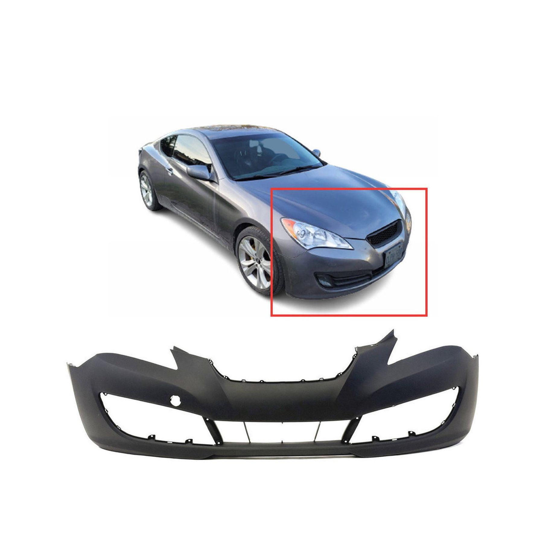 Dodge Ram Front Bumper Cover