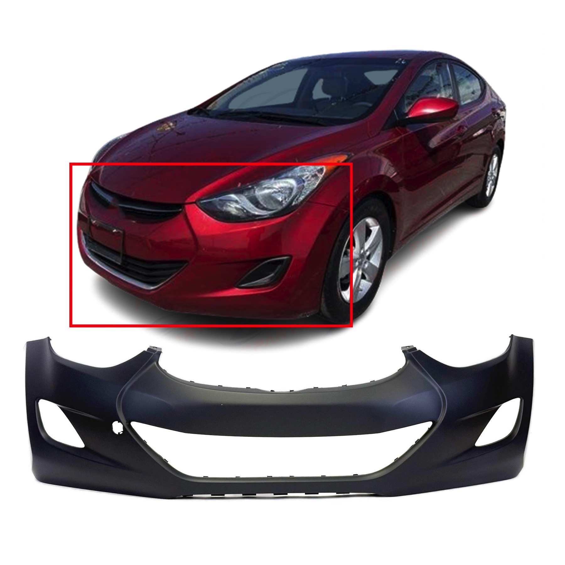 Dodge Ram Front Bumper Cover