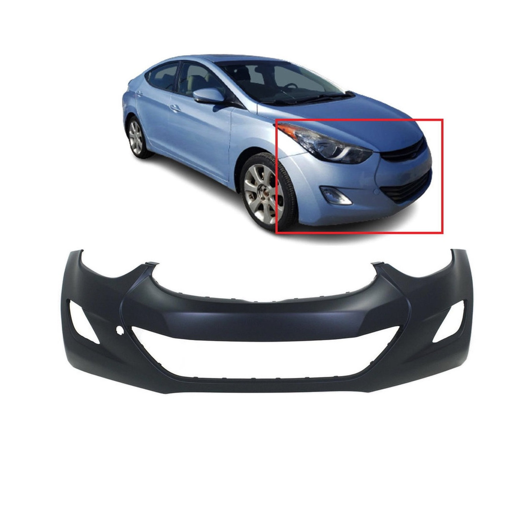 Dodge Ram Front Bumper Cover