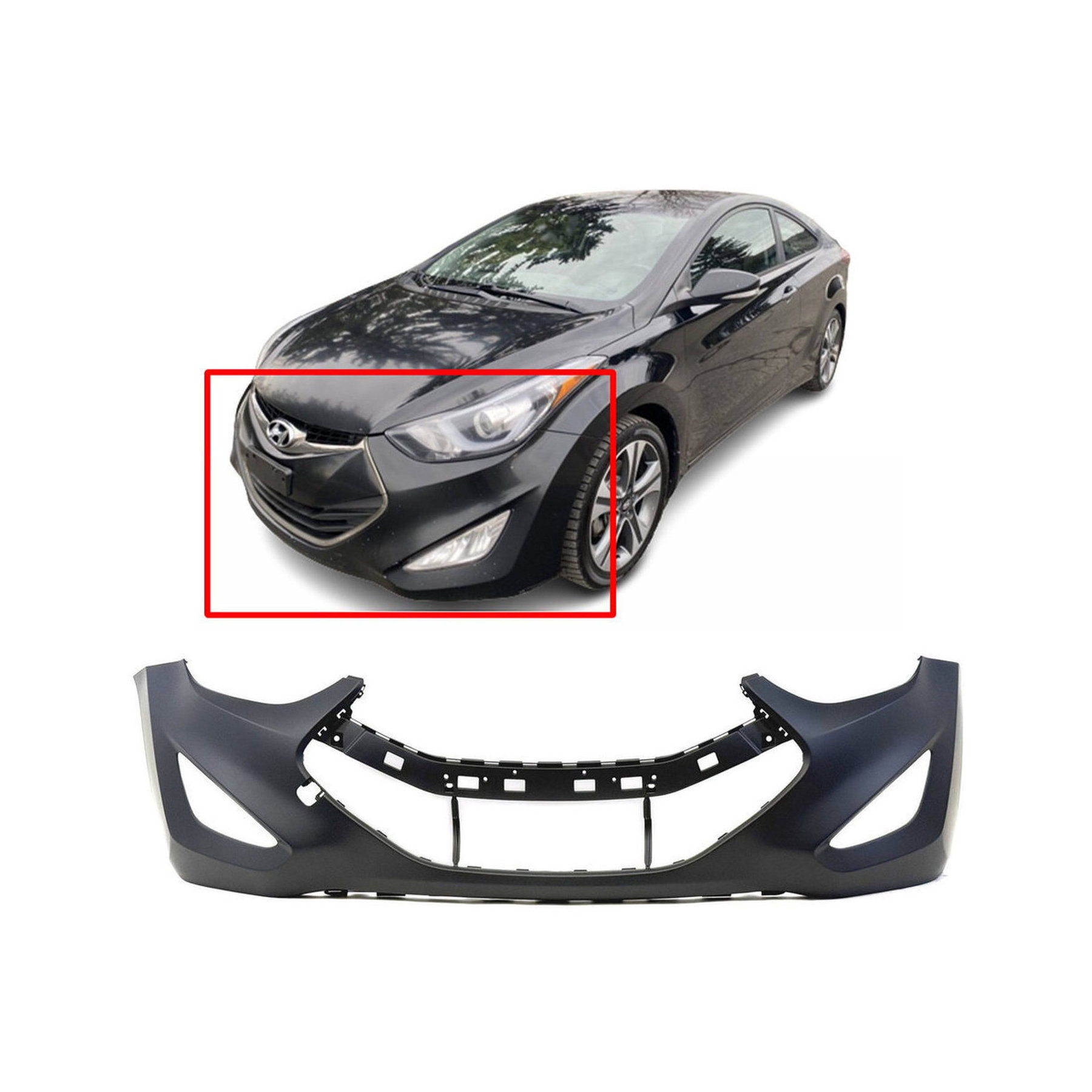 Dodge Ram Front Bumper Cover