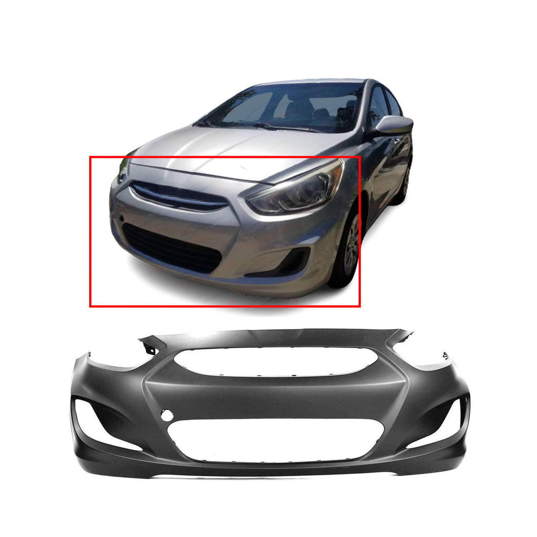 Dodge Ram Front Bumper Cover