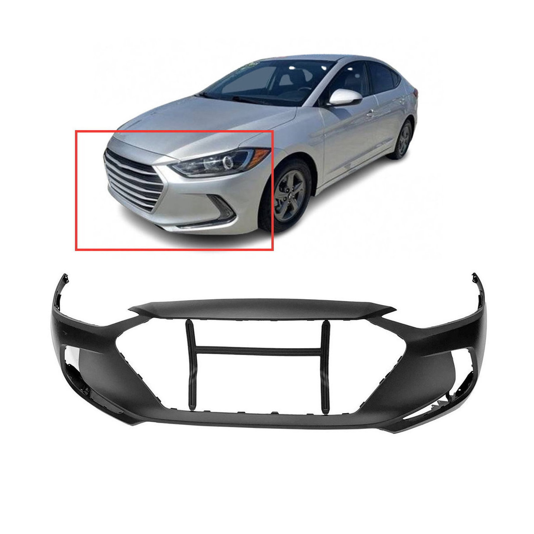 Dodge Ram Front Bumper Cover