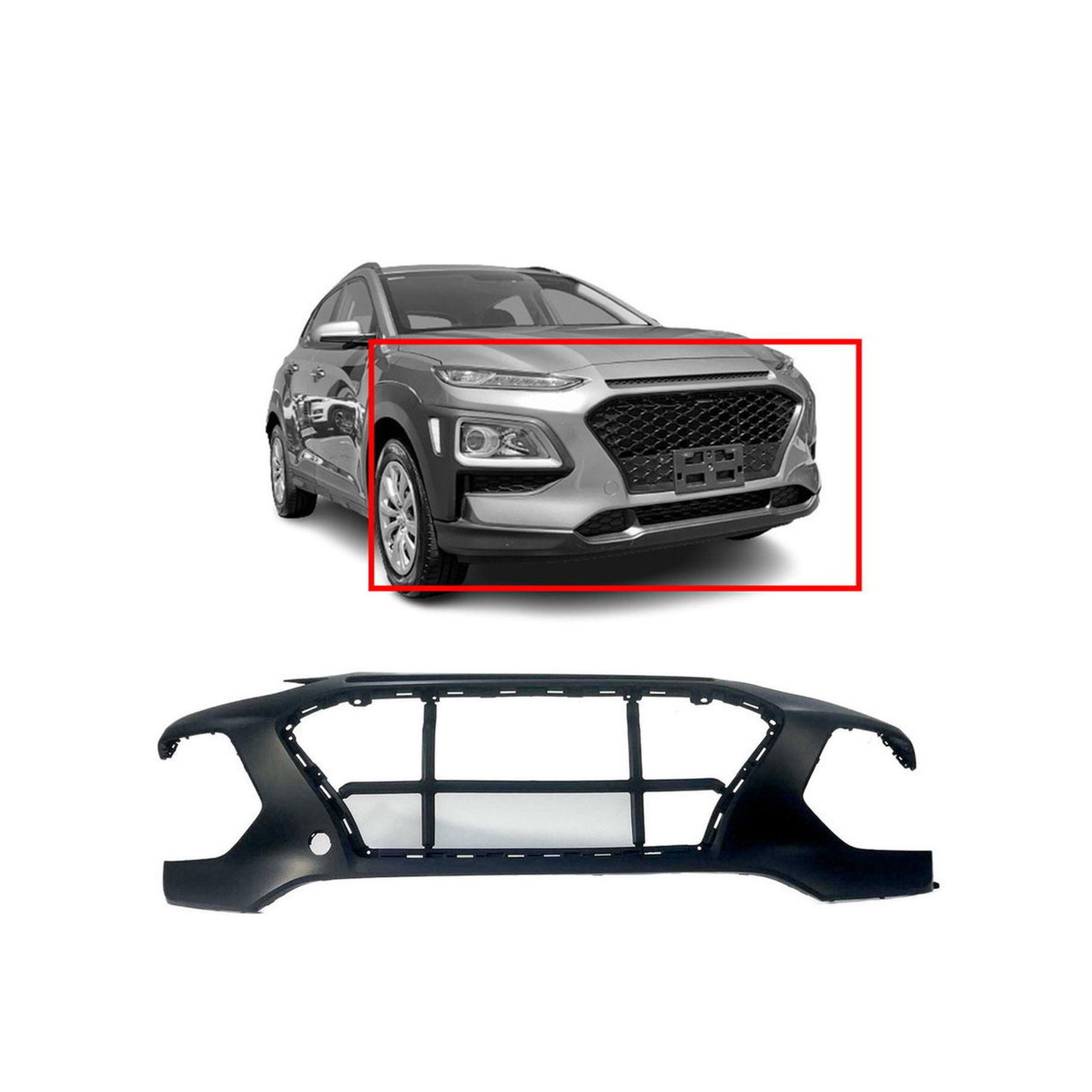 Dodge Ram Front Bumper Cover