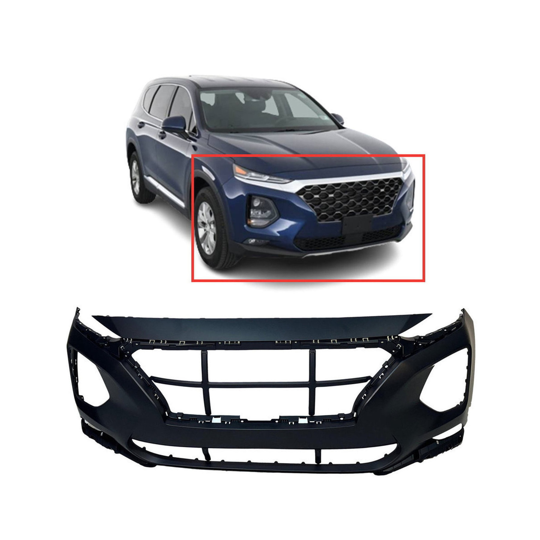 Dodge Ram Front Bumper Cover